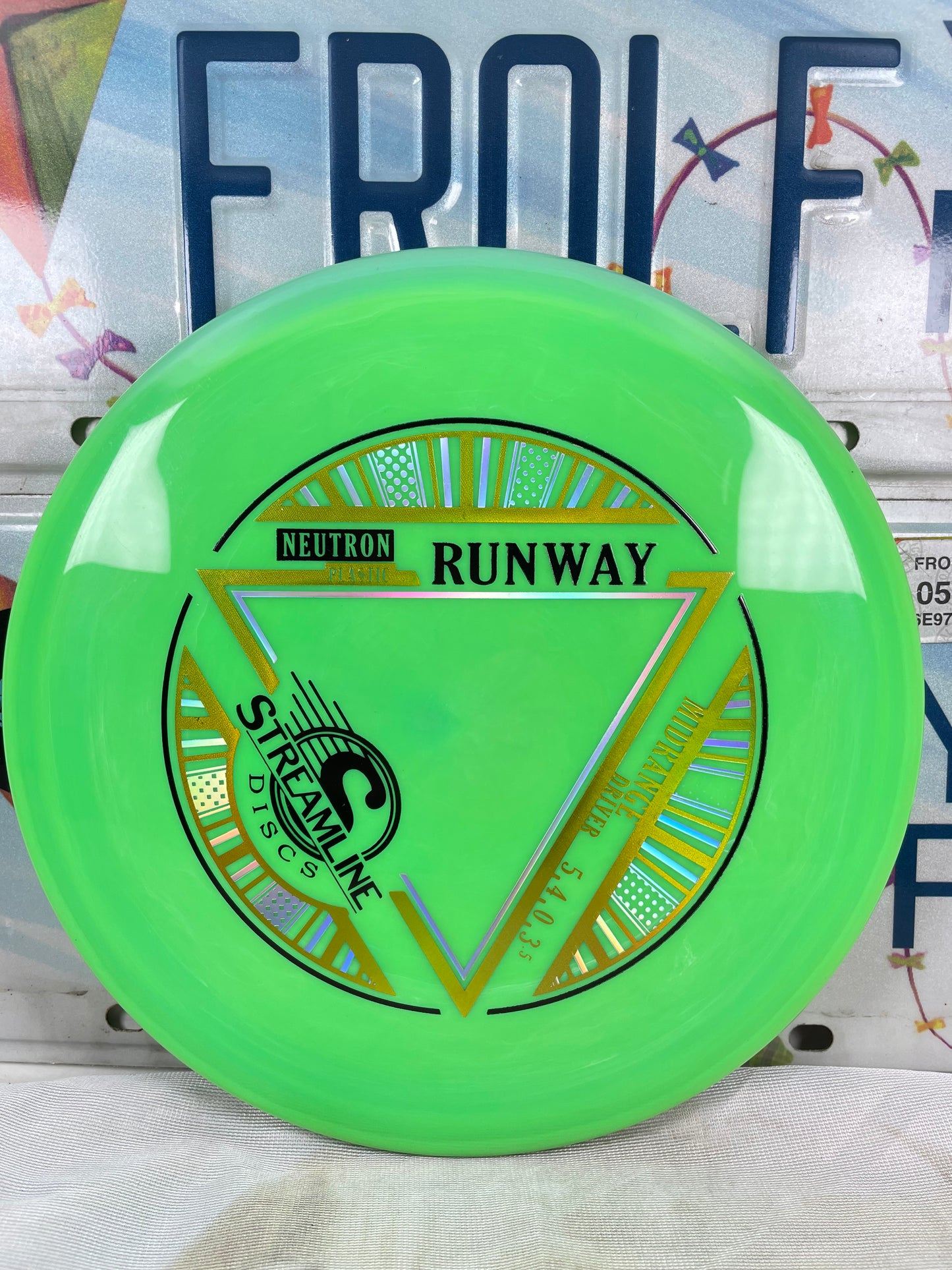 Streamline Runway Neutron Green 176g Midrange
