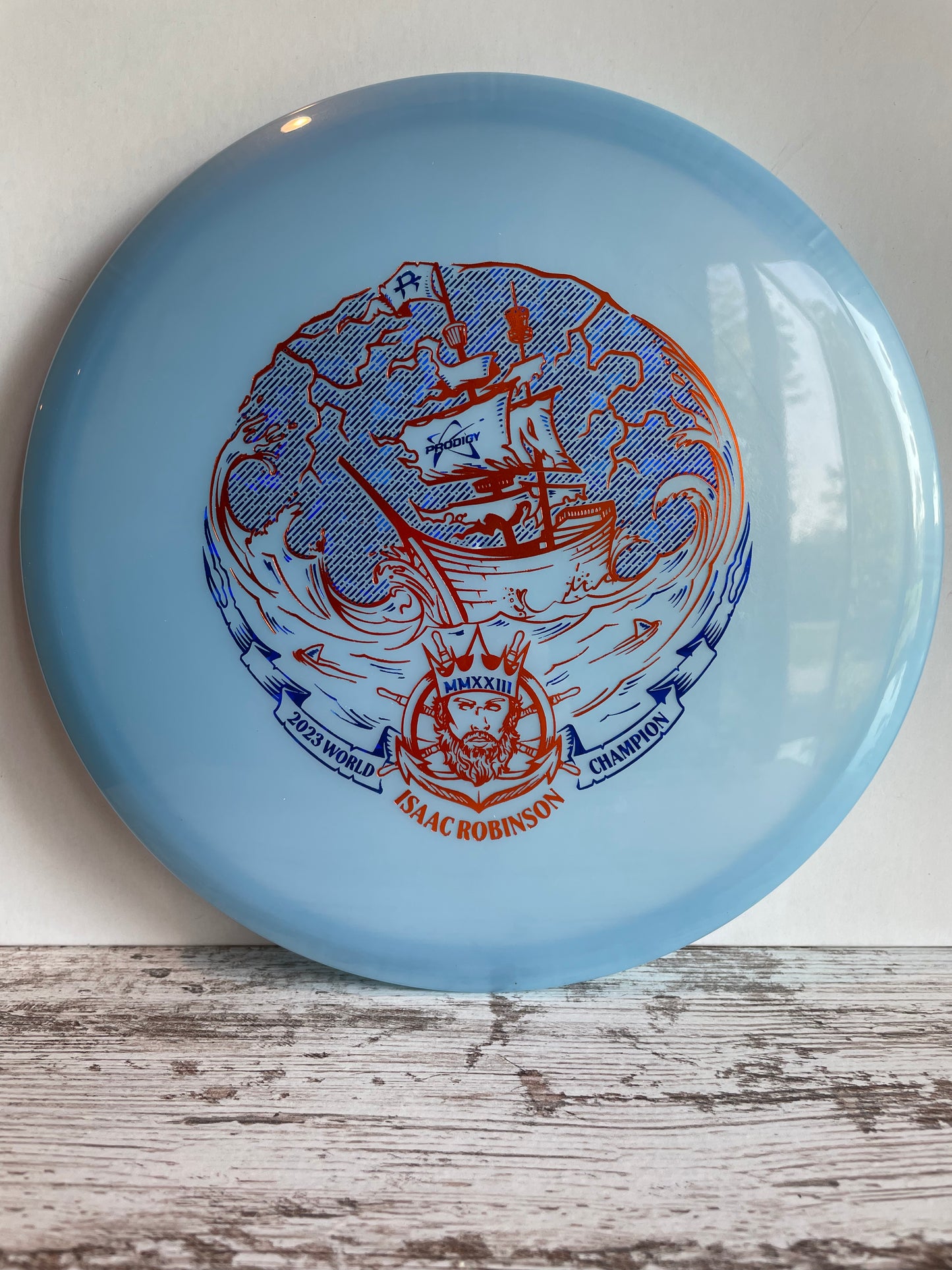 Prodigy Archive 500 Isaac Robinson Smuggler’s Pursuit 2023 World Champ Midrange Blue 177g