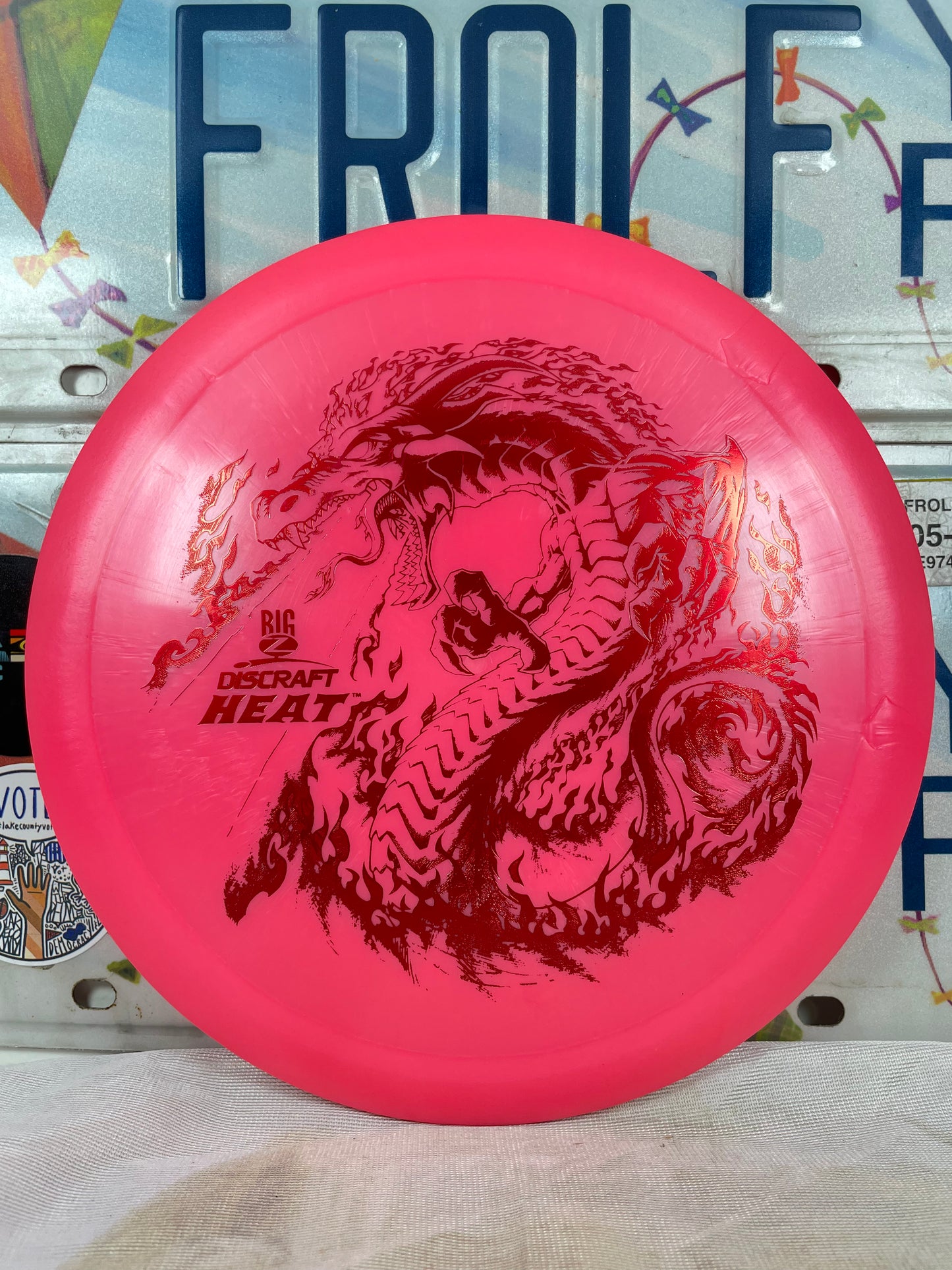 Discraft Heat Big Z Pink 170g Distance Driver