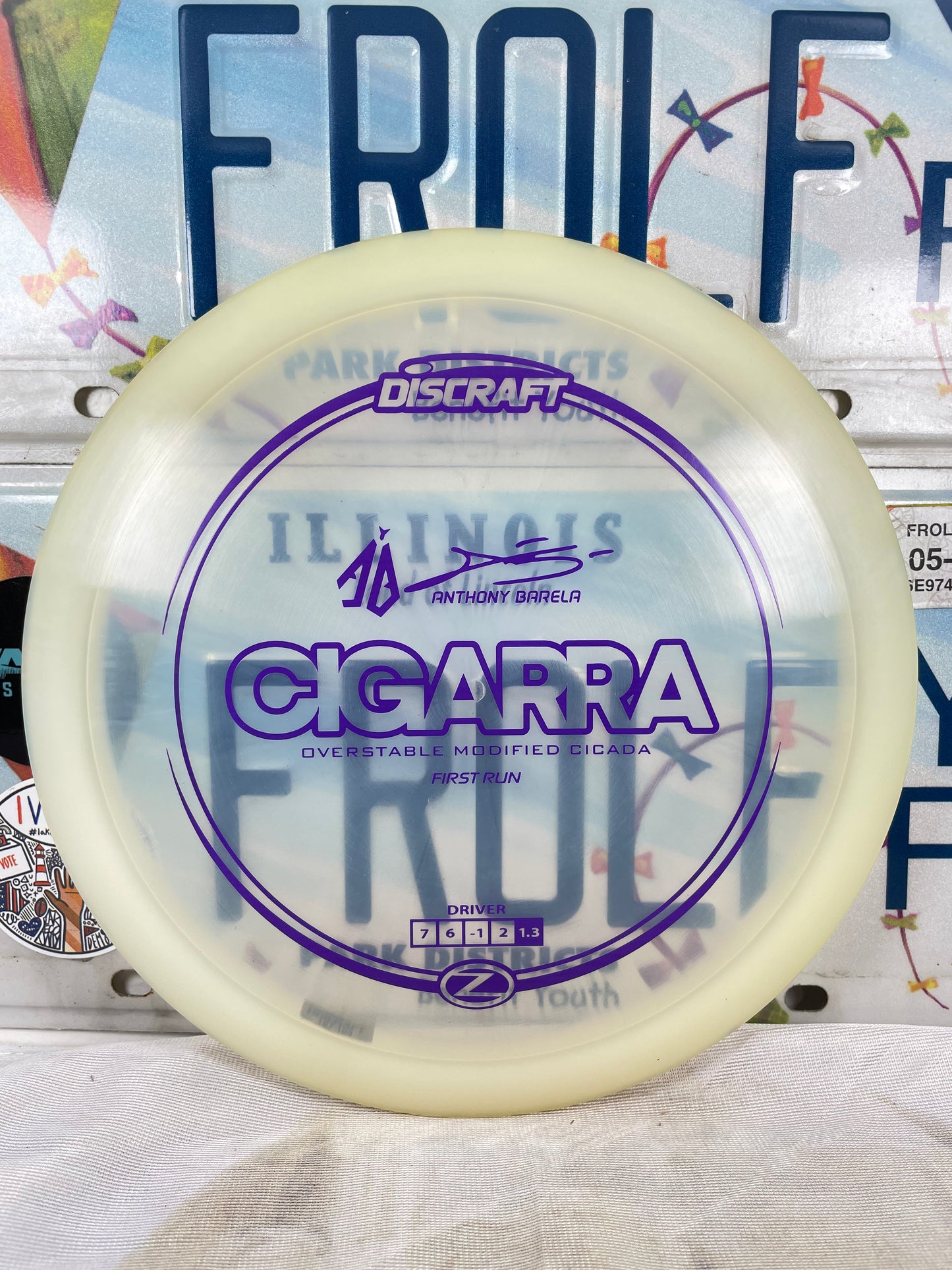 Discraft Cigarra Z Line First Run White 170g Fairway Driver