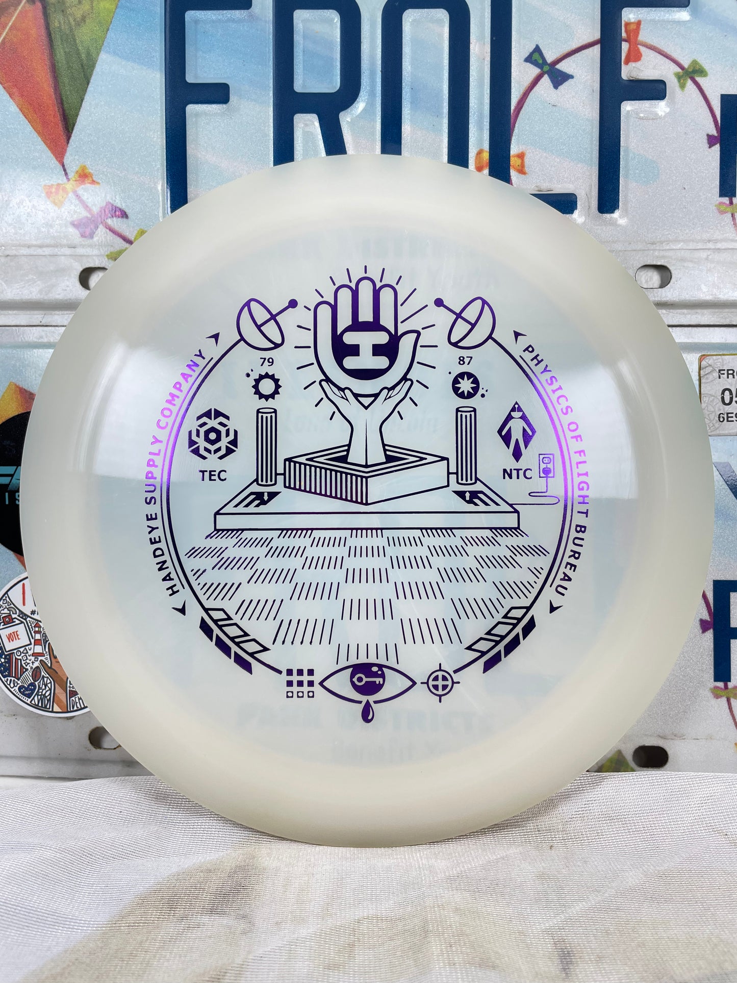Latitude 64 Ballista Pro Opto Clear 173g HandEye Distance Driver