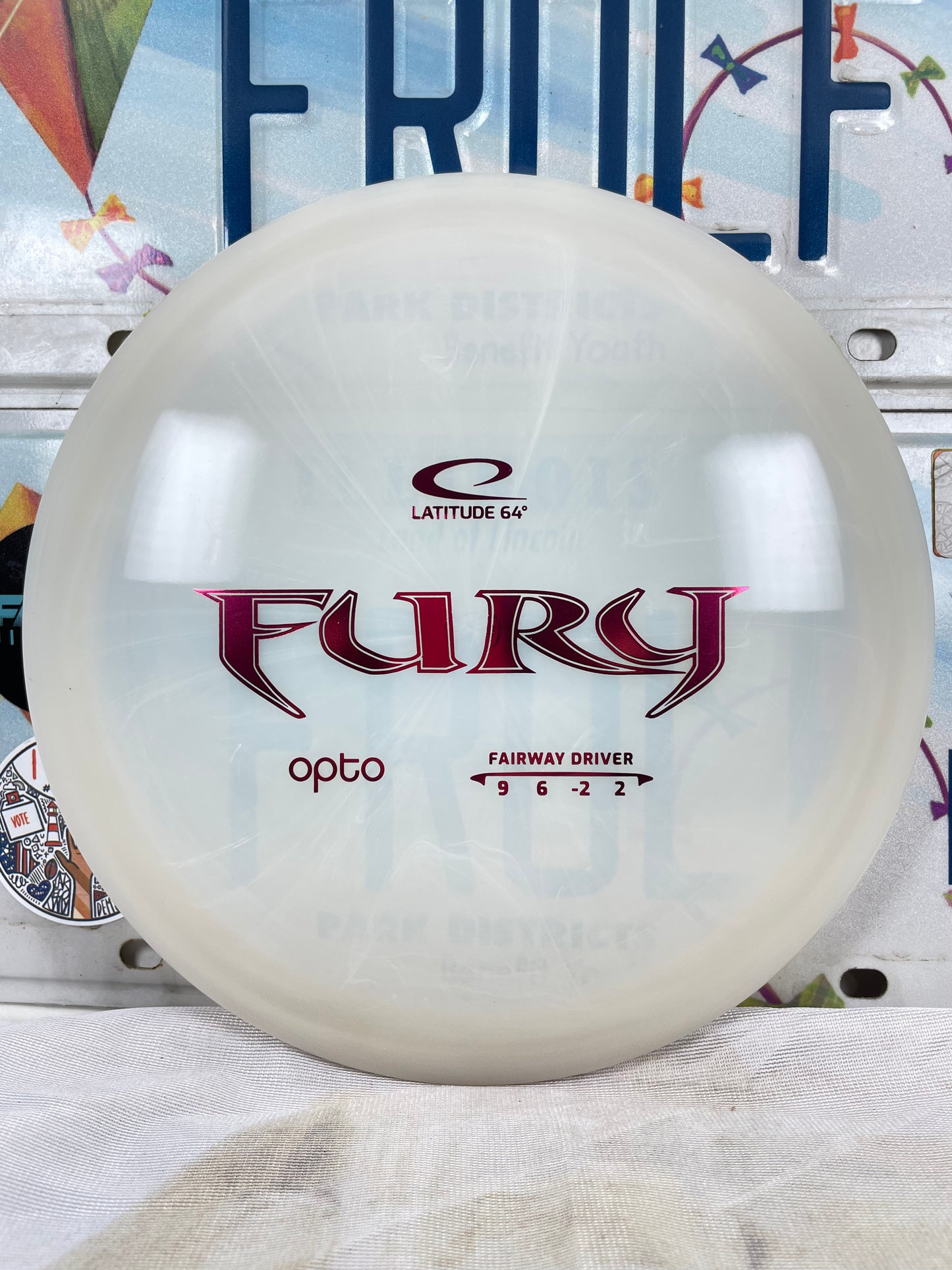 Latitude 64 Fury Opto White 173g Fairway Driver