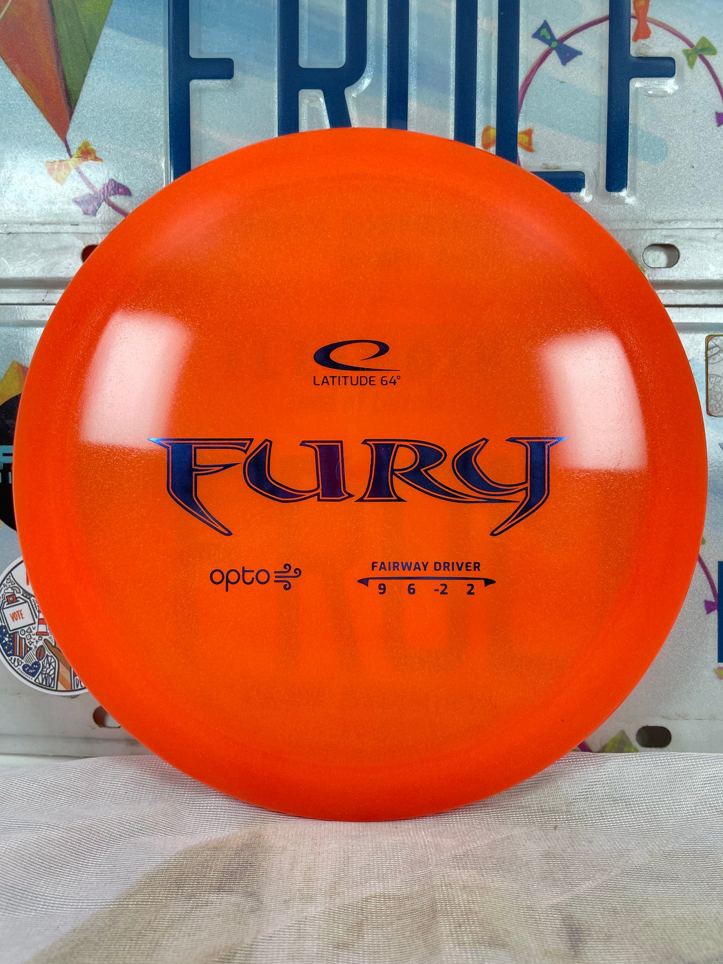 Latitude 64 Fury Opto Air Orange 157g Fairway Driver