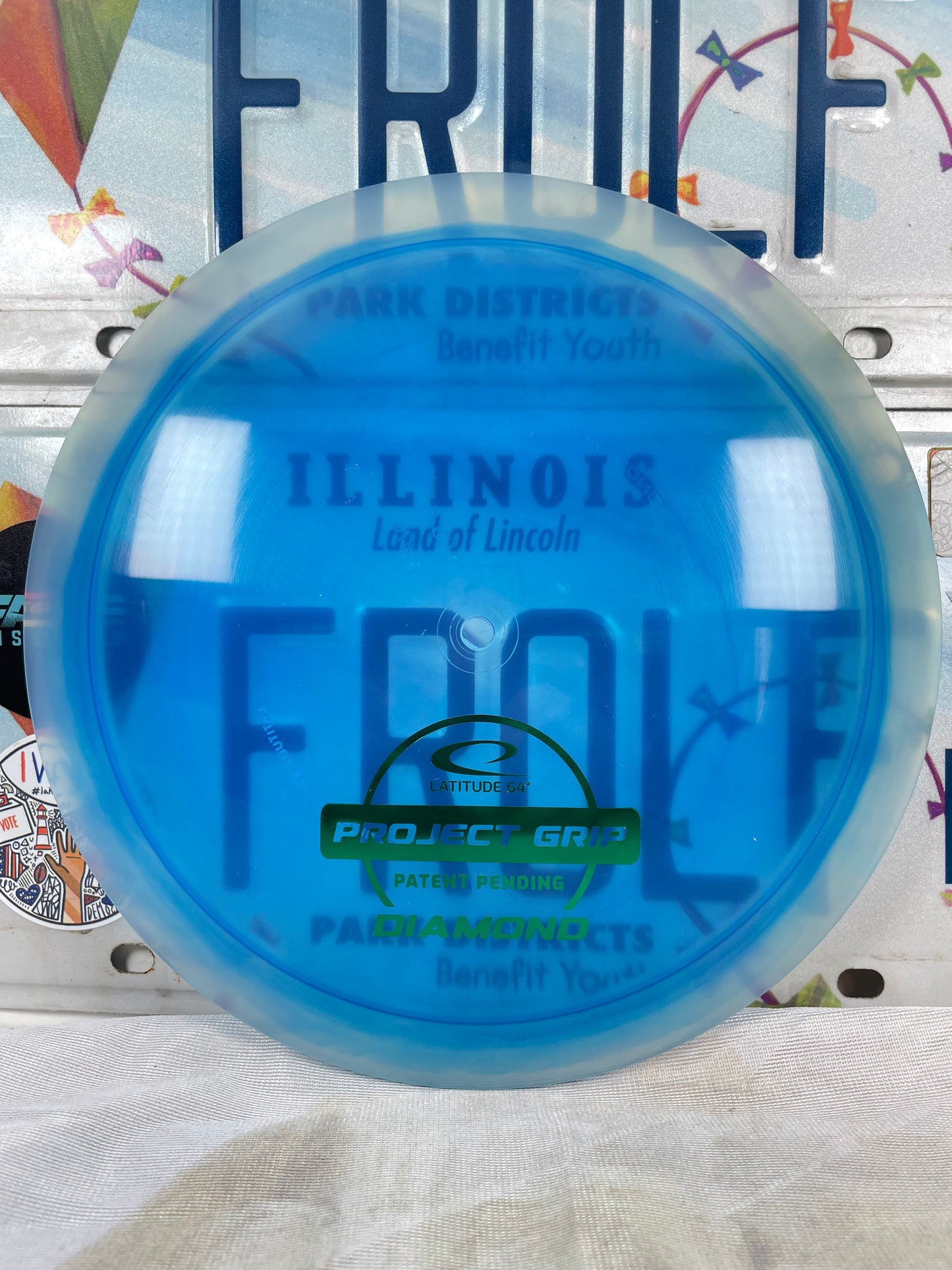 Latitude 64 Diamond Project Grip Blue 165g Fairway Driver