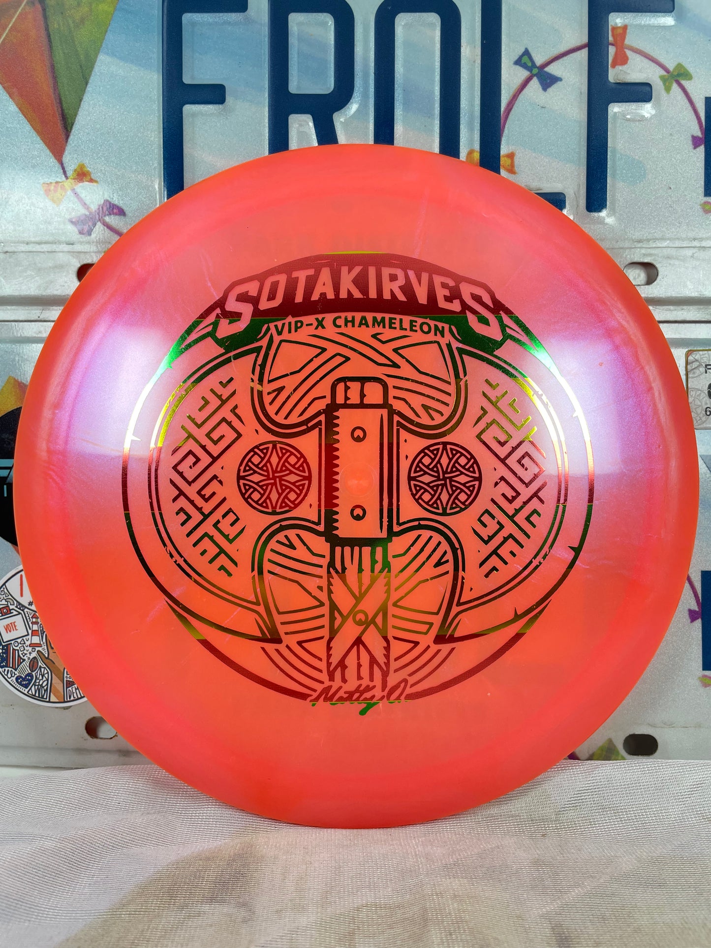 Westside Hatchet VIP-X Chameleon Orange 173g Fairway Driver