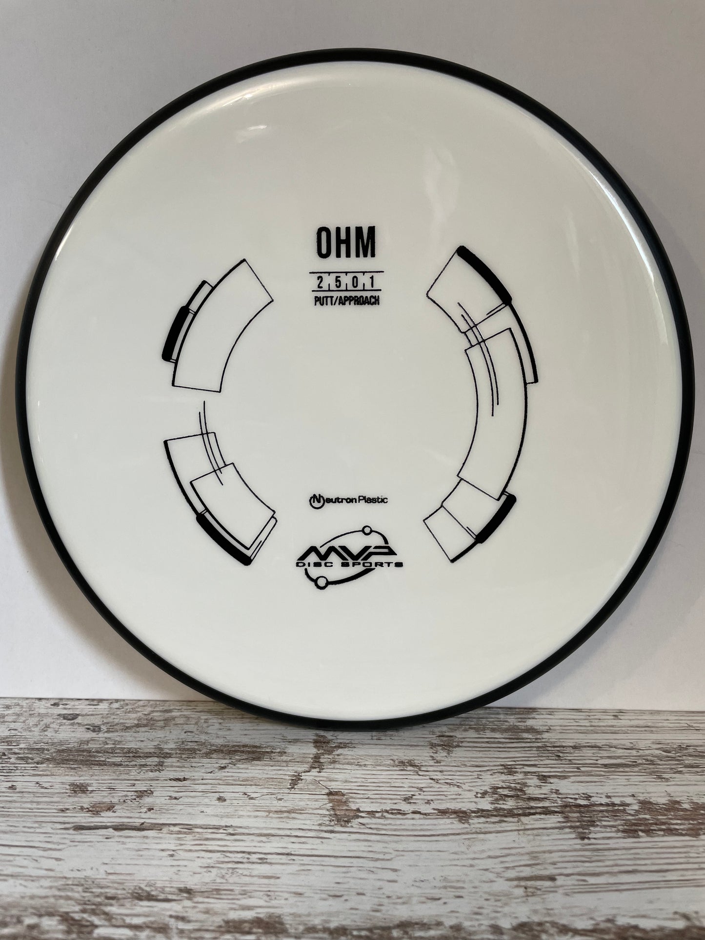 MVP Ohm Neutron White 172g Putter