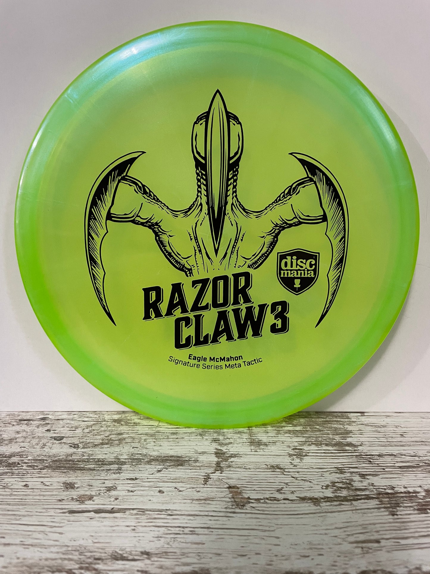 Discmania Razor Claw 3 Meta Tactic Green 172g Eagle McMahon Signature Series Midrange
