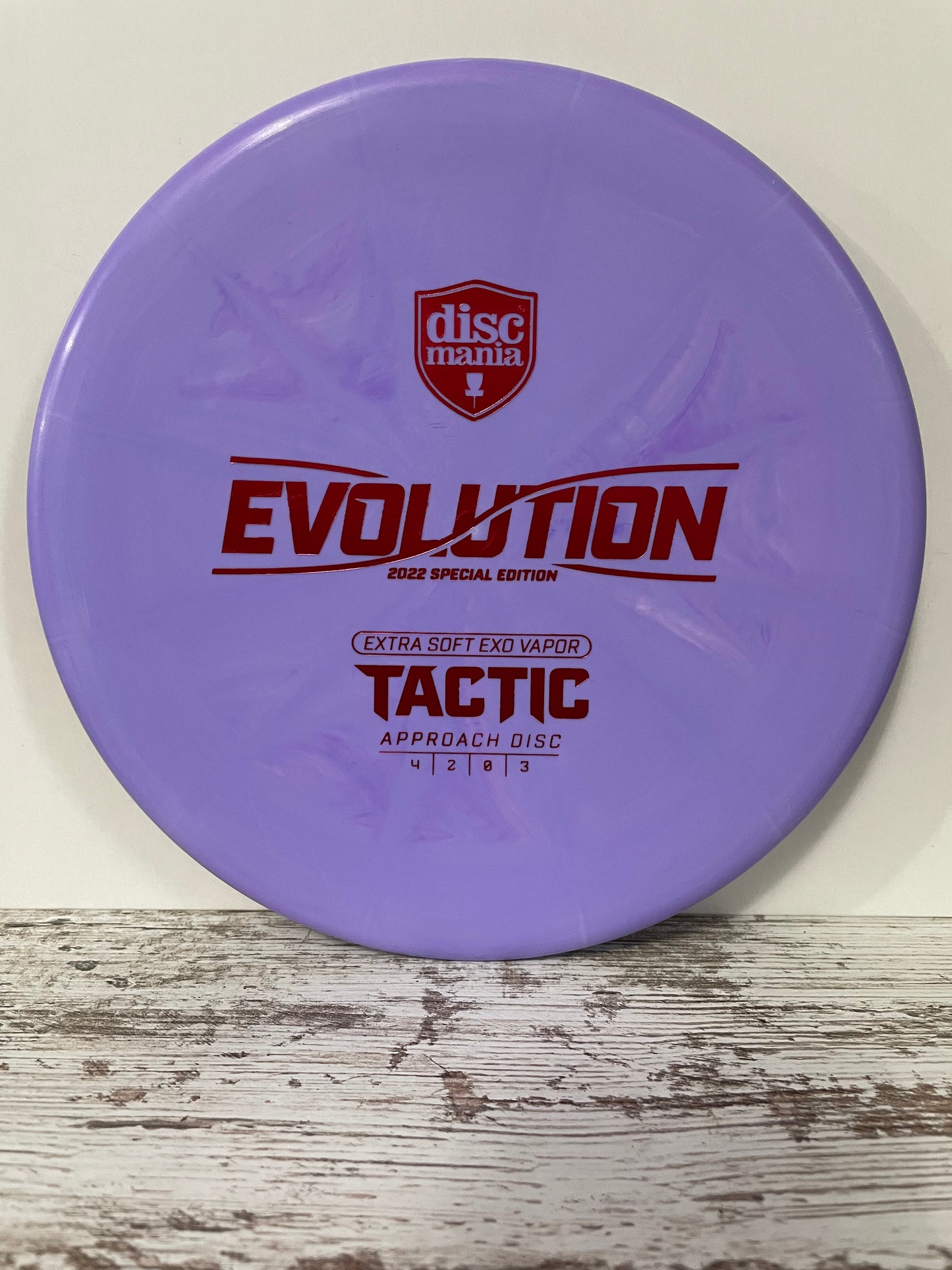 Discmania Tactic Exo Vapor Extra Soft Purple 176g 2022 SE Midrange