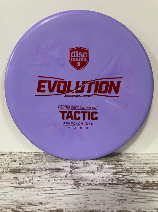 Discmania Tactic Exo Vapor Extra Soft Purple 176g 2022 SE Midrange