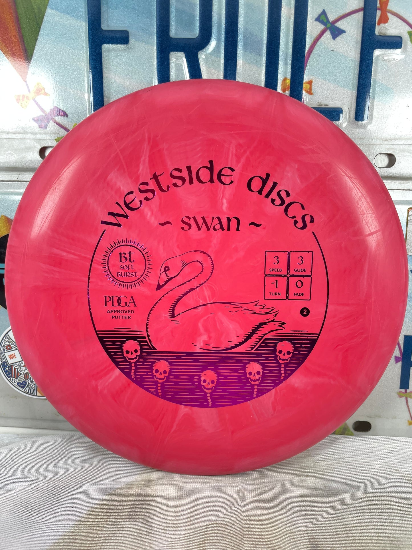 Westside Swan BT Soft Burst Red 175g #2 Putter