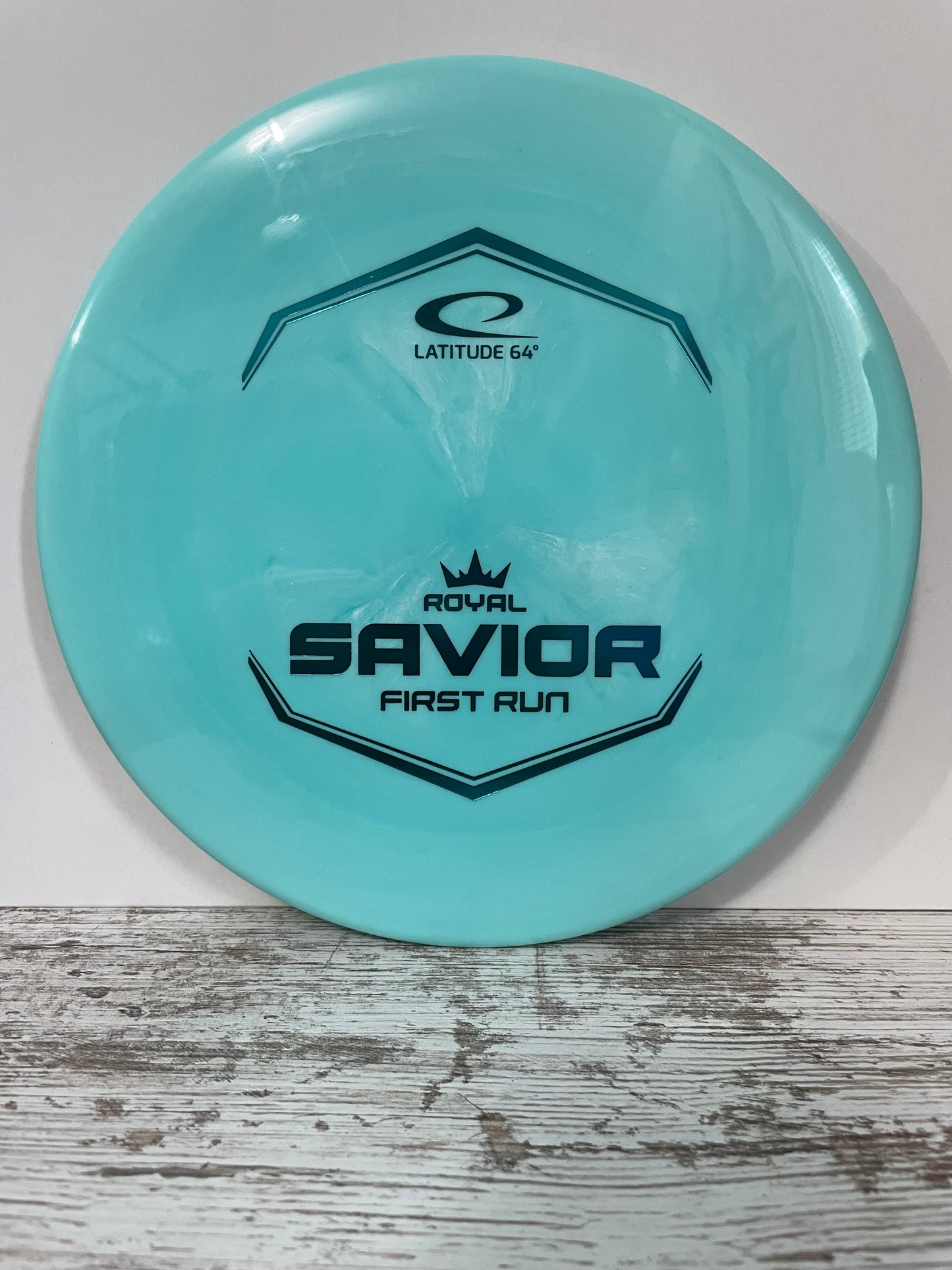Latitude 64 Savior Royal Grand First Run 174g Teal w/ Blue Foil Midrange
