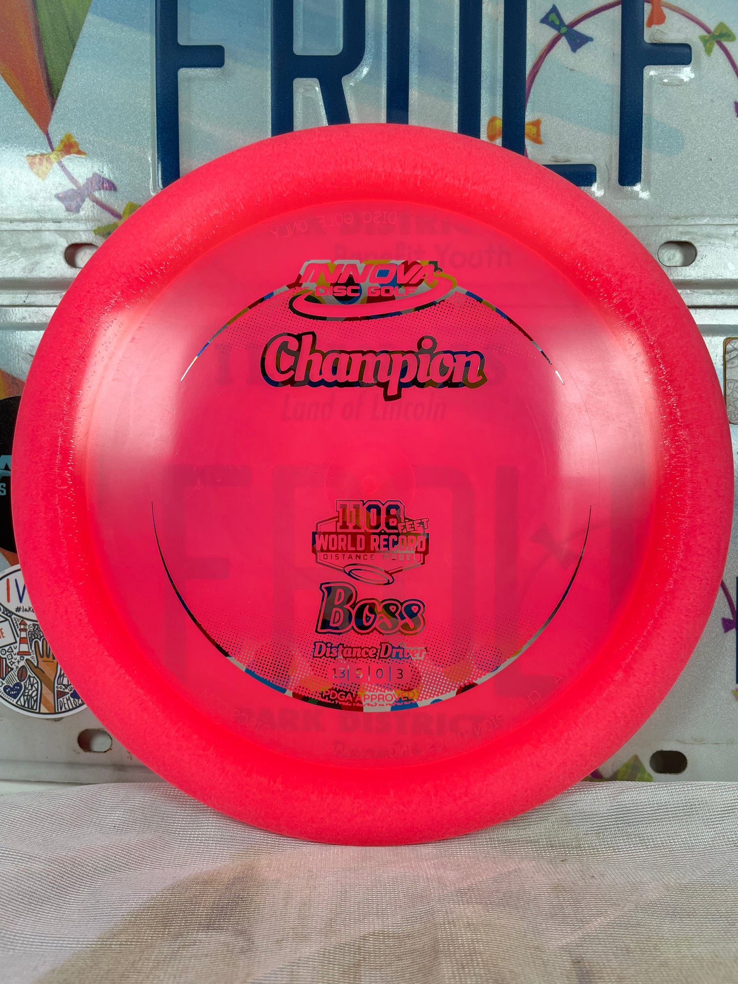 Innova Boss Champion Pink 171g Distance Driver