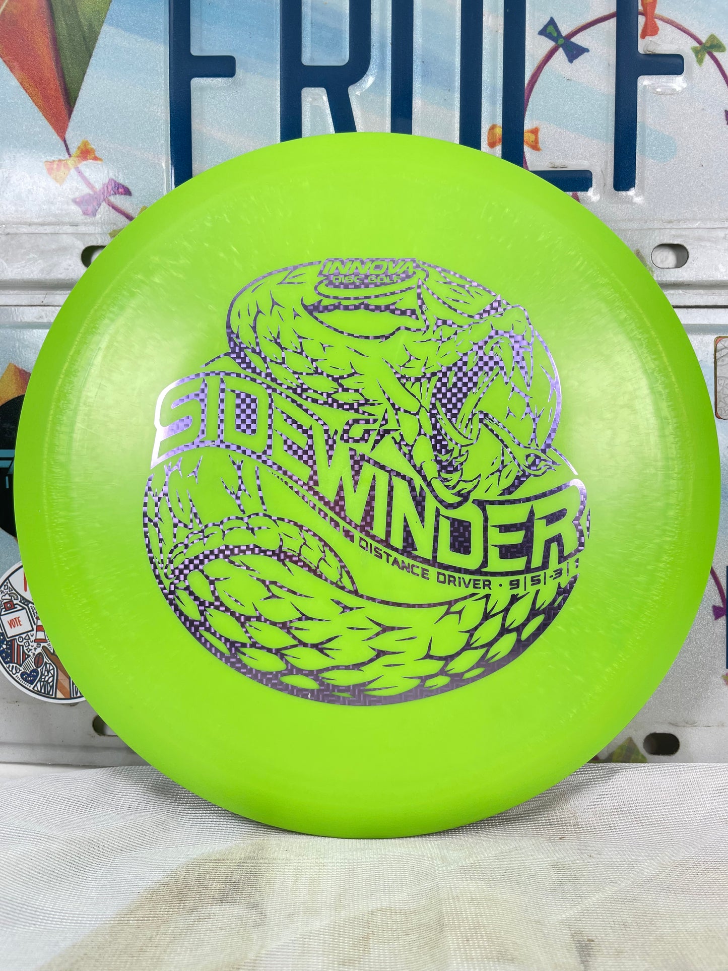 Innova Sidewinder GStar Green 171g Distance Driver