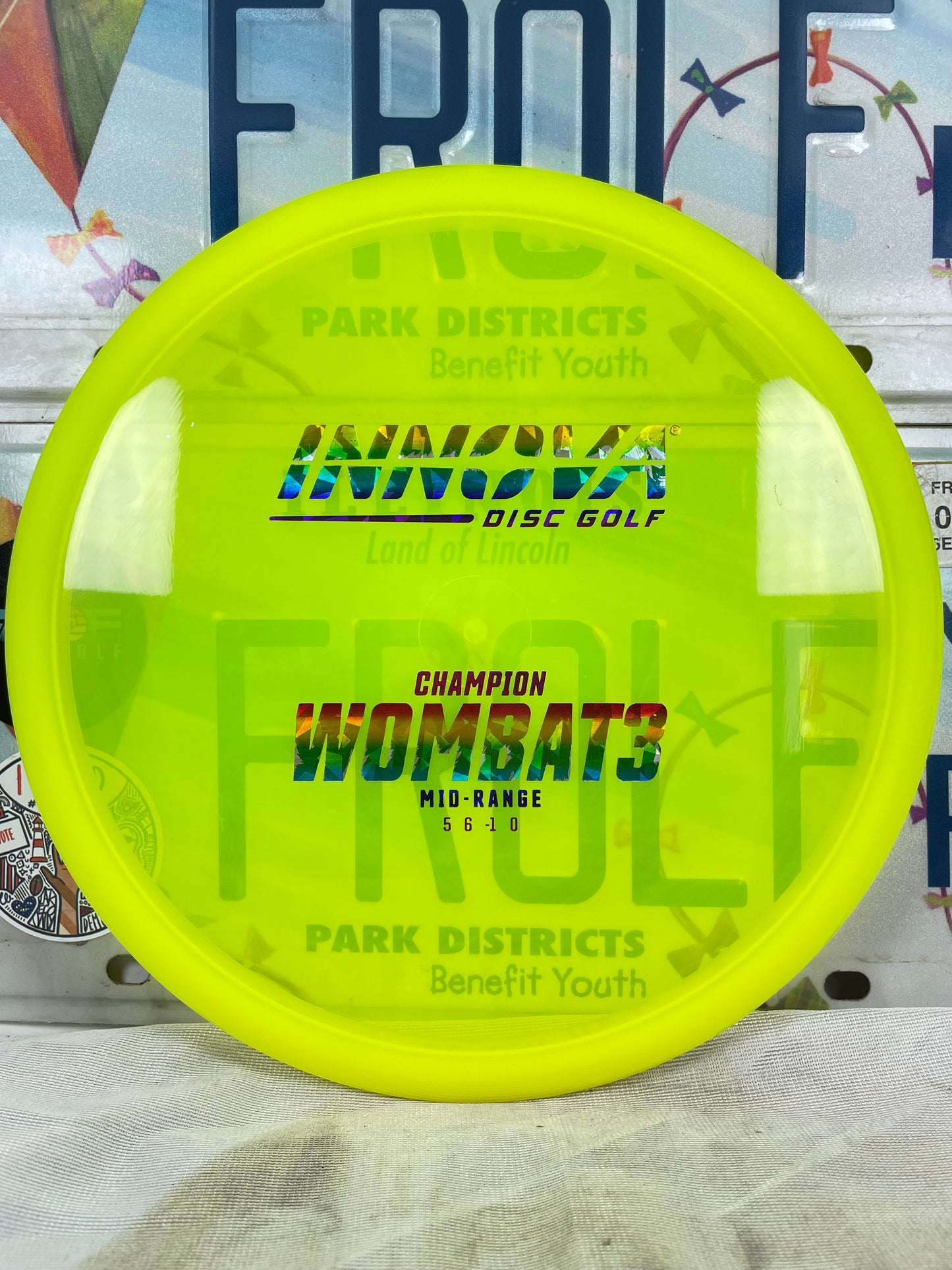 Innova Wombat3 Champion Yellow 175g Midrange