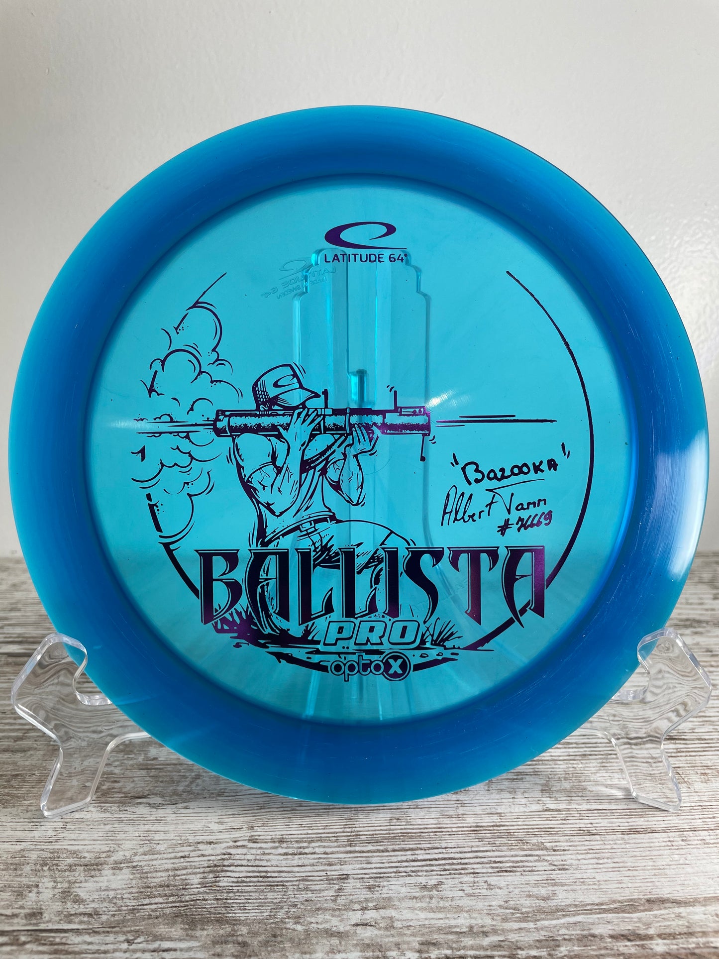 Latitude 64 Ballista Pro Opto-X 175g Blue Tamm Distance Driver