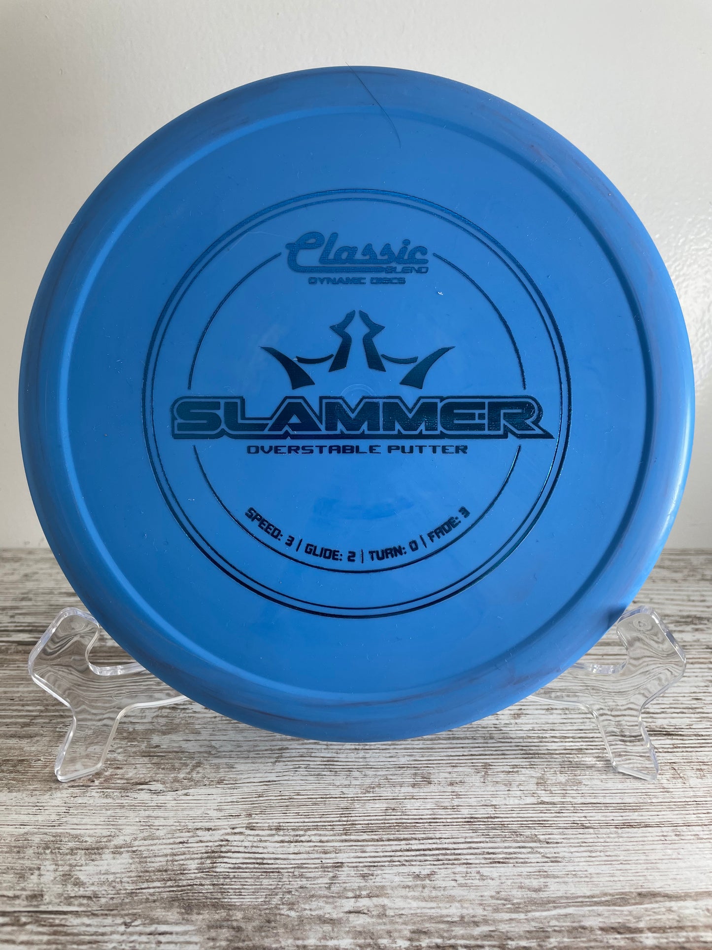 Dynamic Discs Slammer Classic Blend 175g Blue Putter