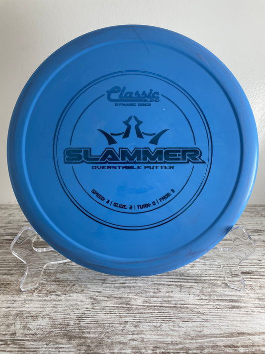 Dynamic Discs Slammer Classic Blend 175g Blue Putter