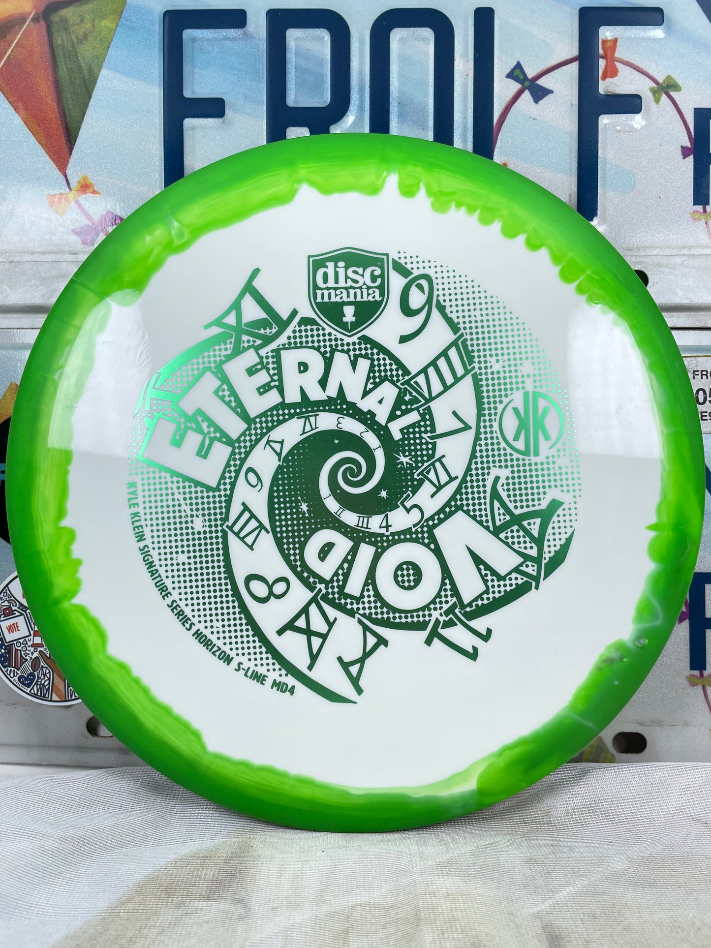 Discmania MD4 Horizon S-Line Green 178g Eternal Void Midrange