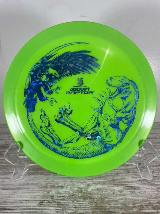 Discraft Raptor Big Z Green 168g Distance Driver