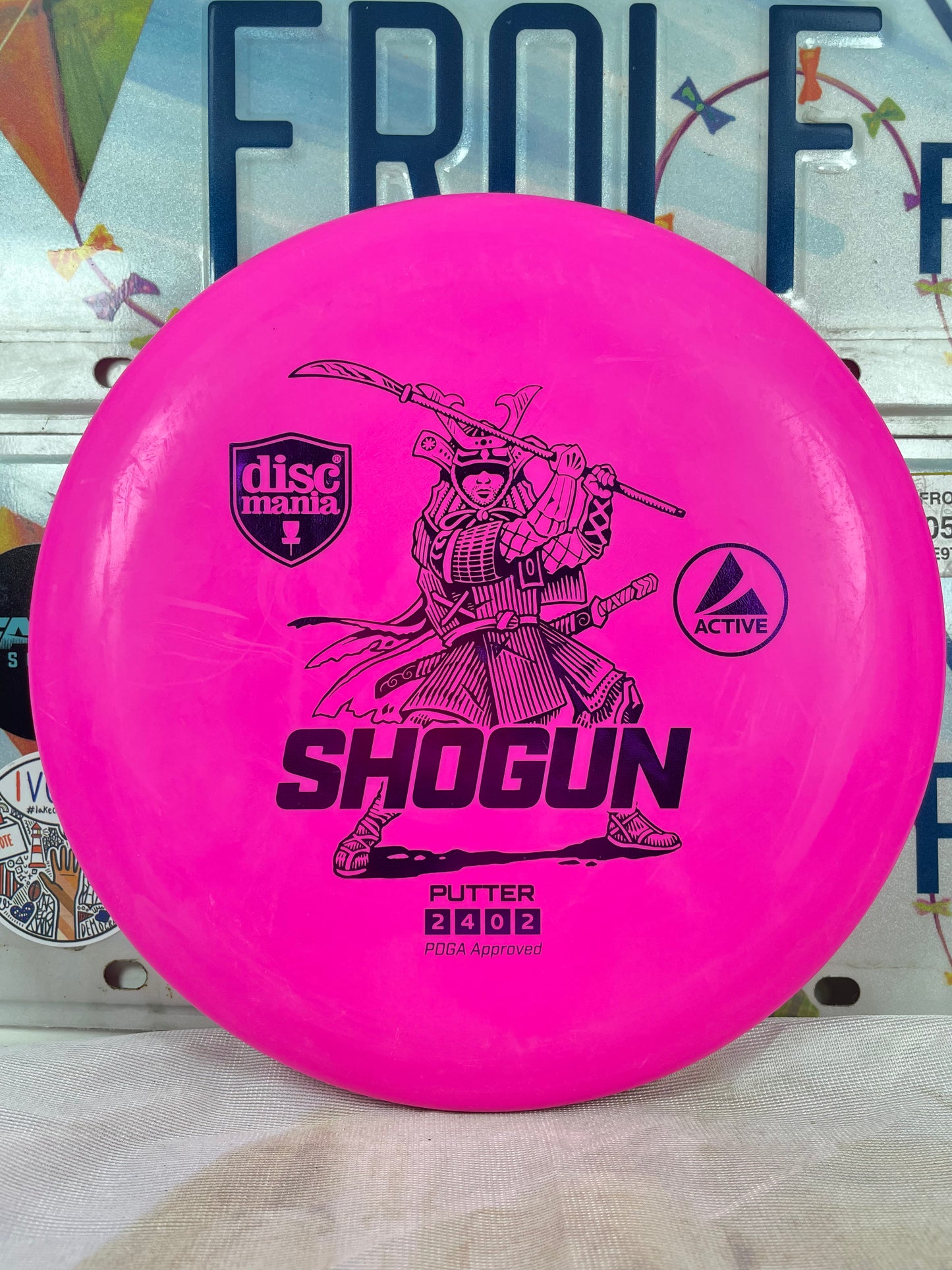 Discmania Shogun Active Pink 166g Putter