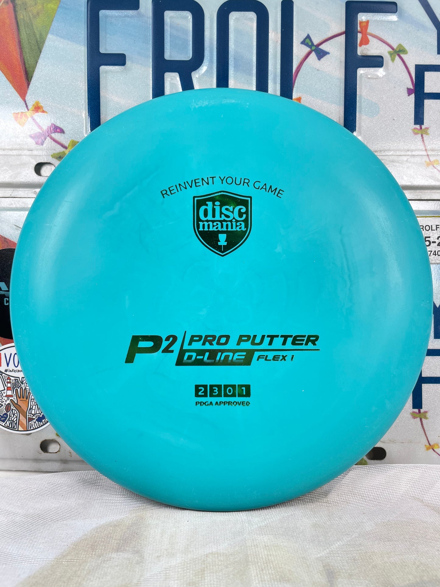 Discmania P2 D-Line Flex 1 Green 176g Putter
