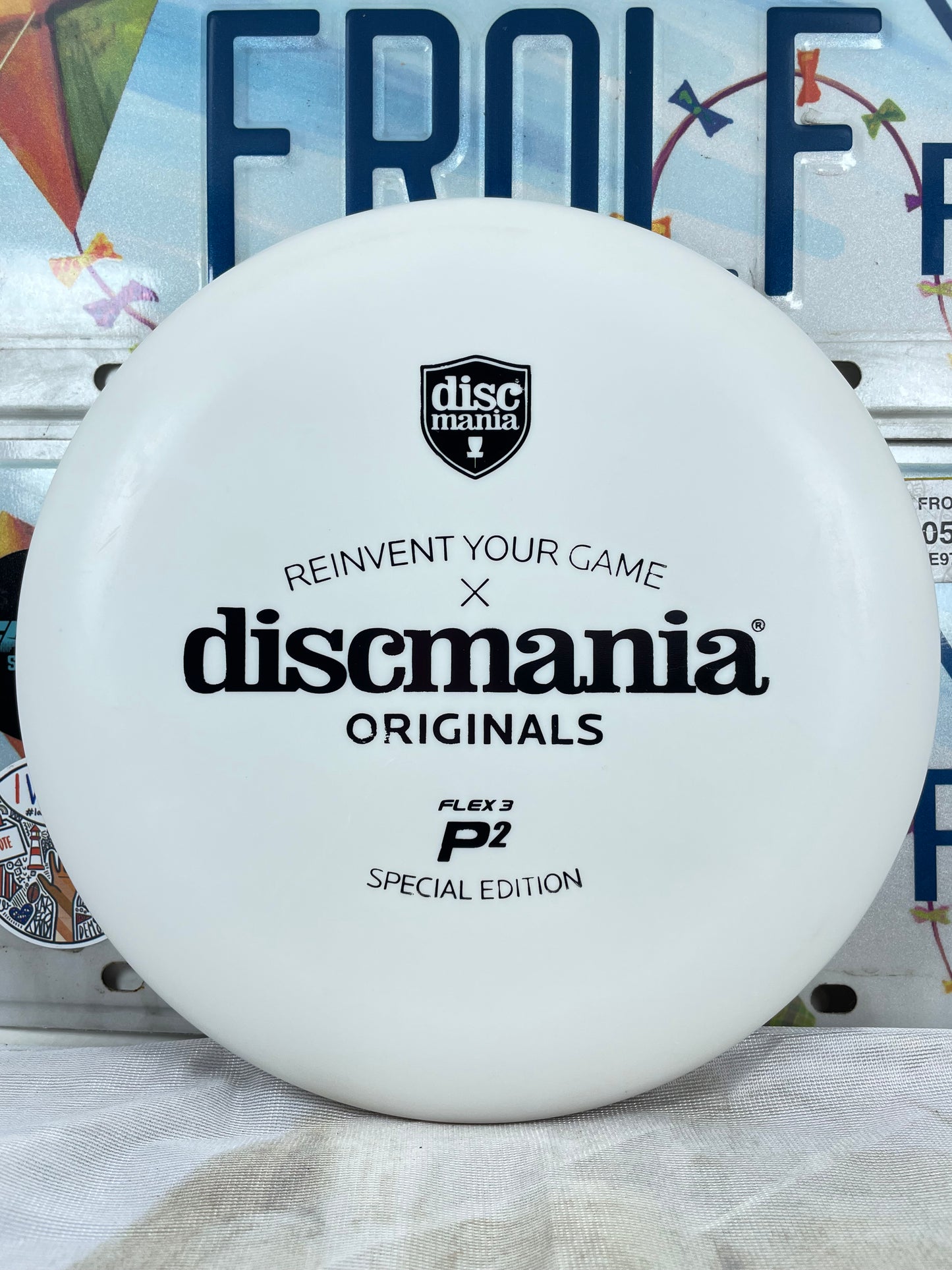 Discmania P2 D-Line Flex 3 White 175g Special Edition Putter