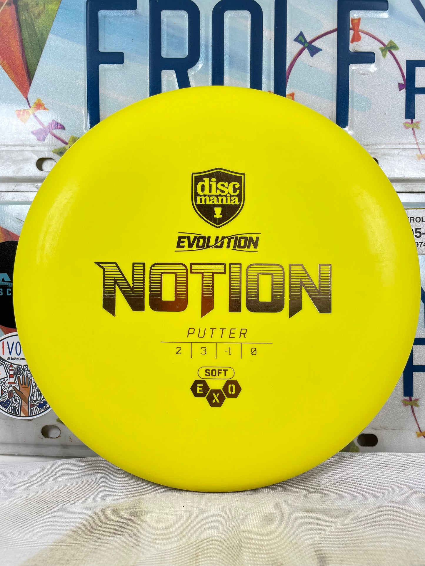 Discmania Notion Exo Soft Yellow 173g Putter