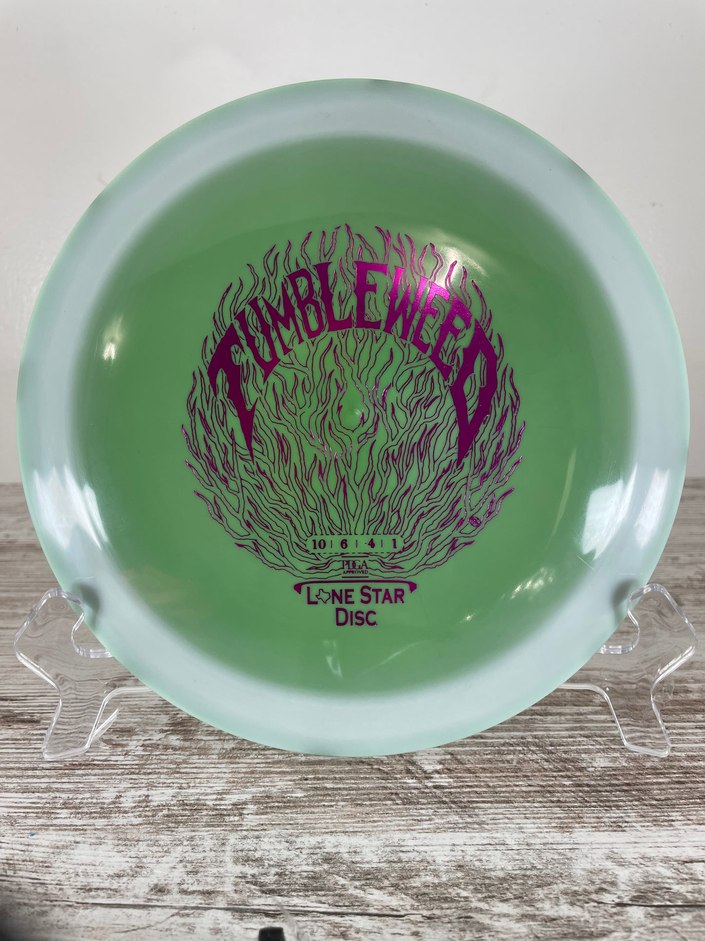 Lone Star Tumbleweed Bravo 164g Green Distance Driver