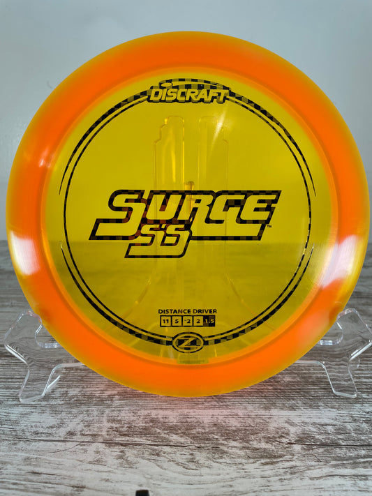 Discraft Surge SS Z Line Orange 171g Distance Driver
