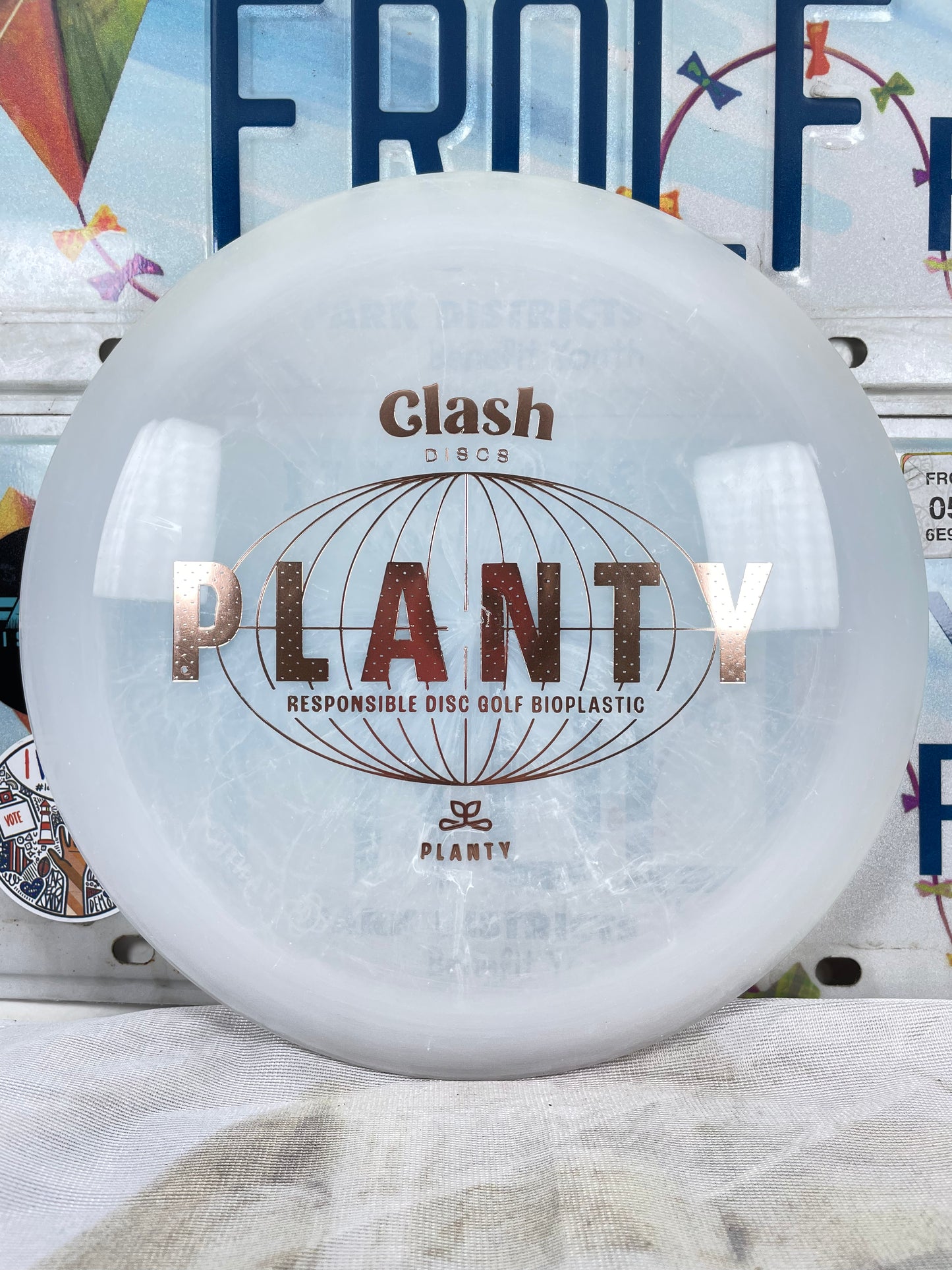 Clash Vanilla Planty White 173g Distance Driver