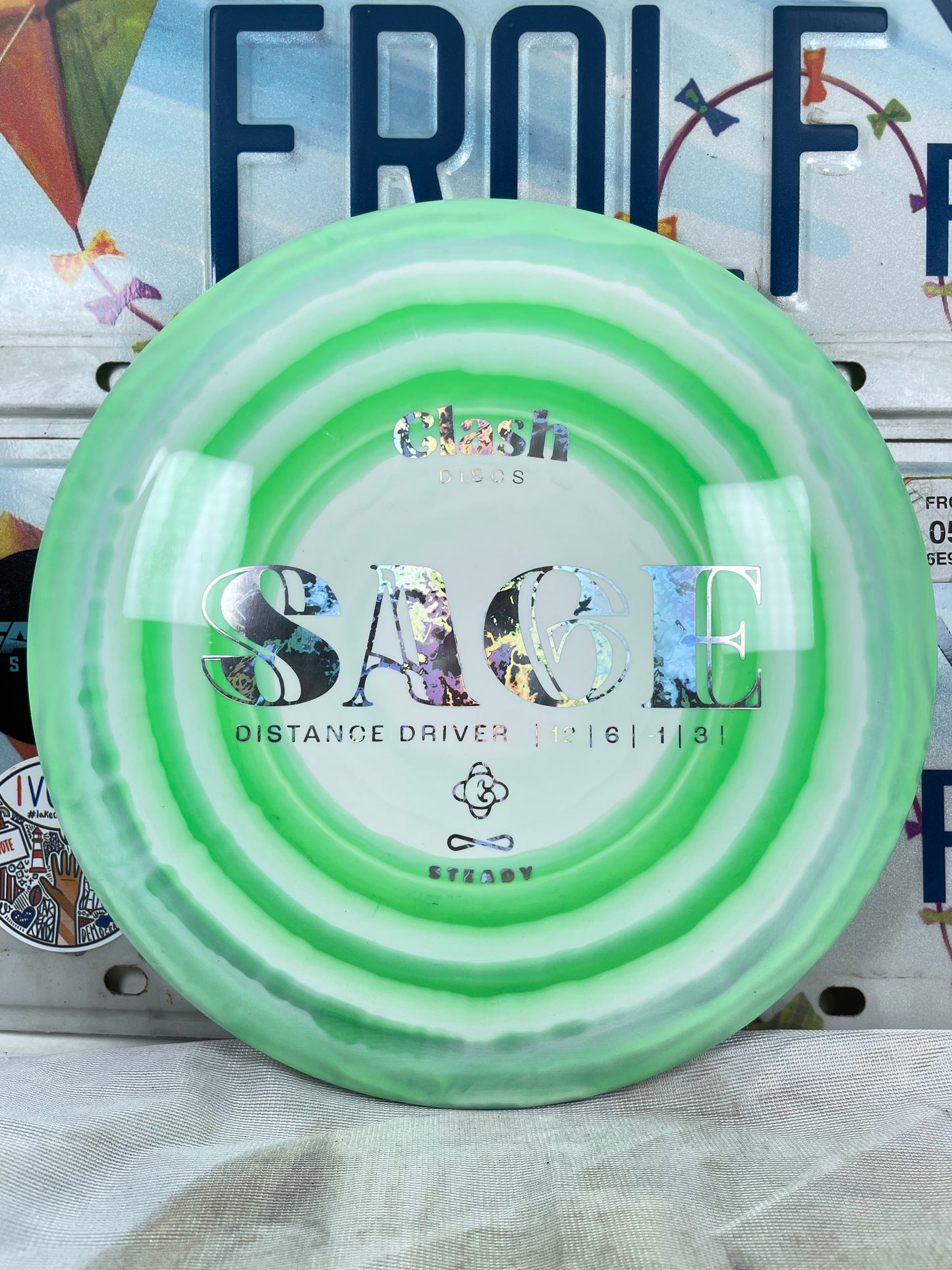 Clash Sage Steady Ring Green 174g Distance Driver
