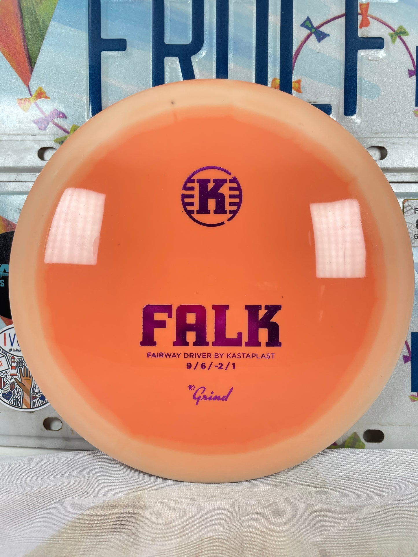 Kastaplast Falk K1 Grind Orange 173g Fairway Driver