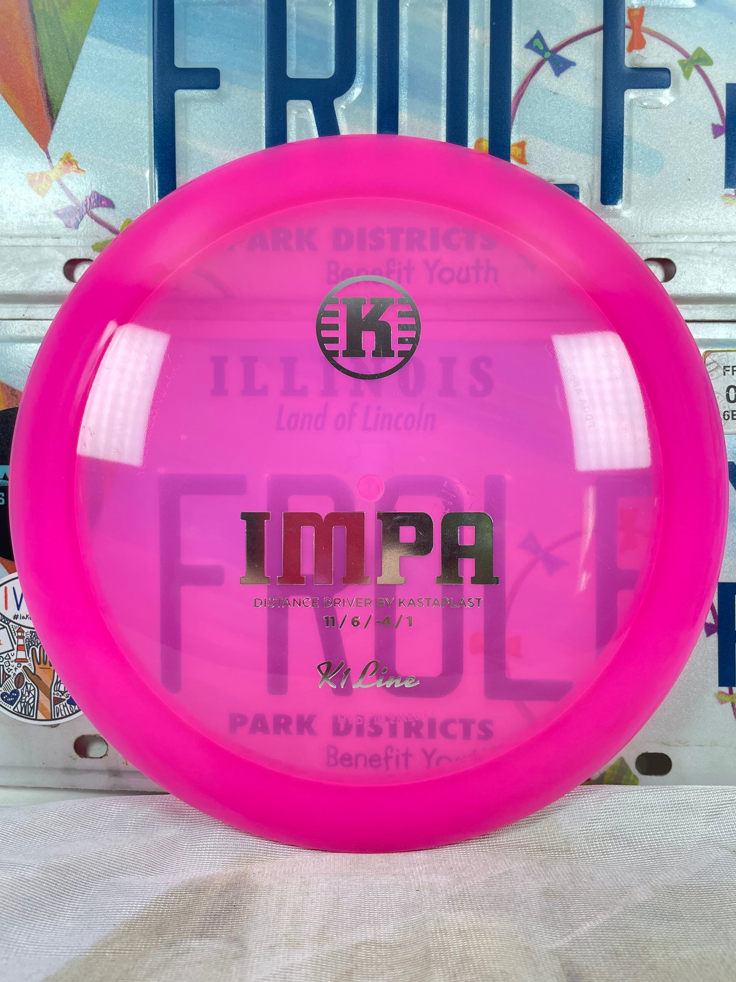 Kastaplast Impa K1 Pink 174g Distance Driver