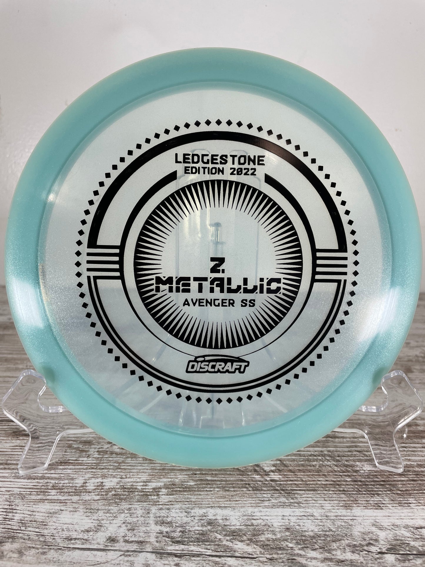 Discraft Avenger SS Z Metallic Blue 171g 2022 Ledestone Distance Driver