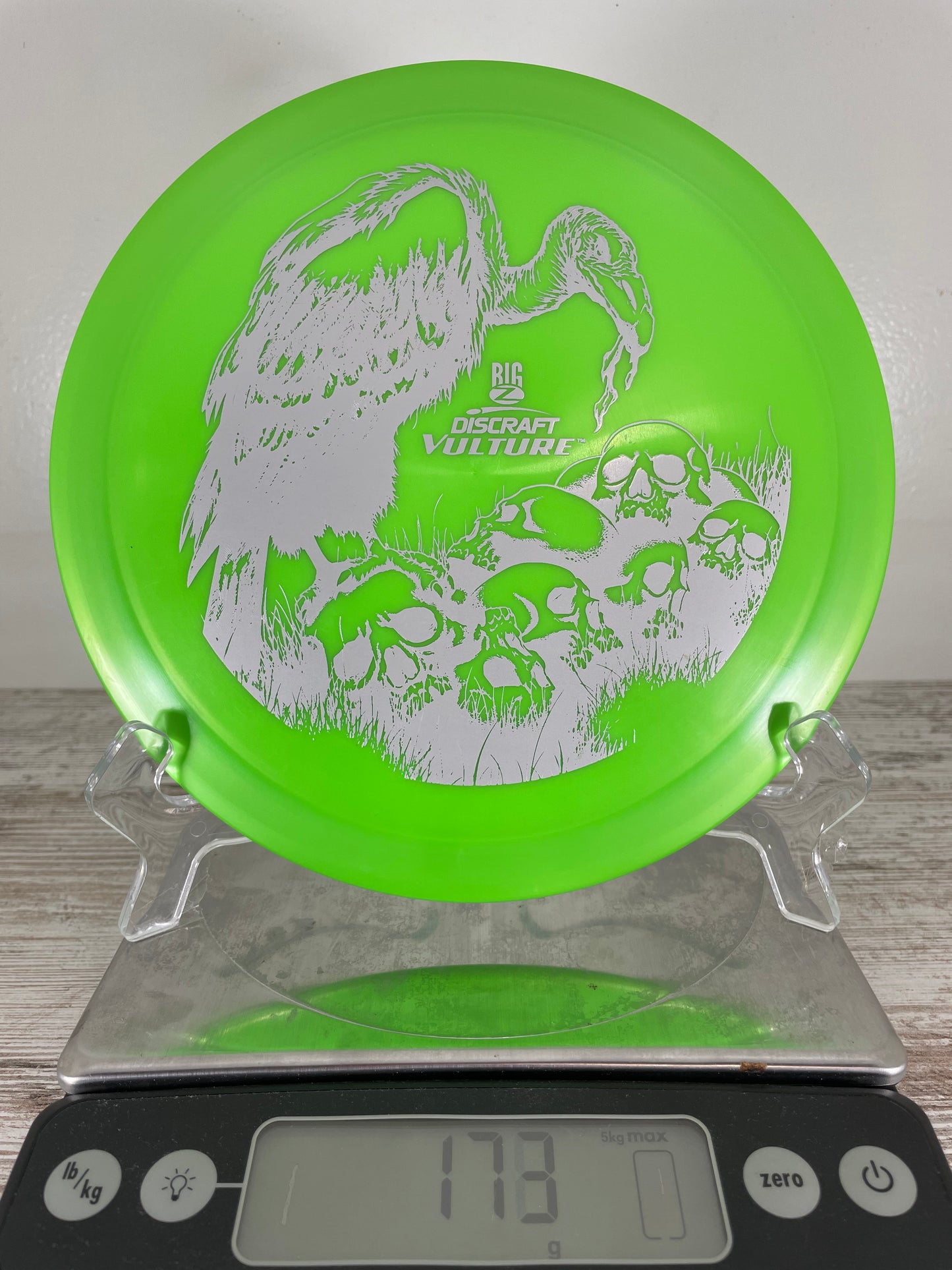 Discraft Vulture Big Z Green 173g Distance Driver