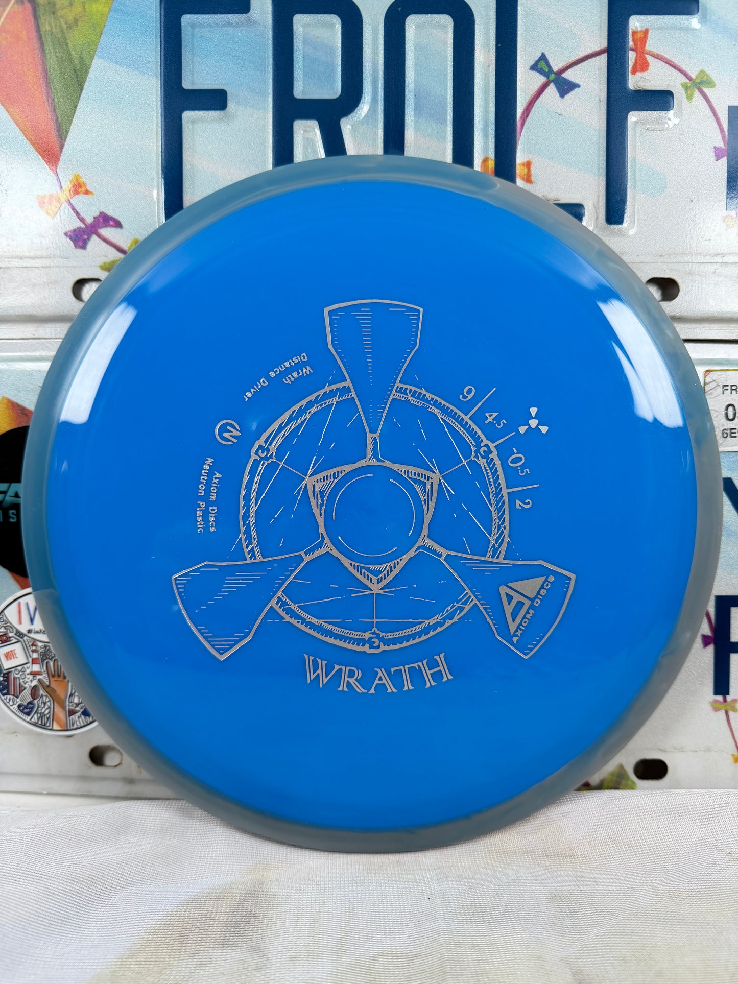 Axiom Wrath Neutron Blue 162g #2 Distance Driver