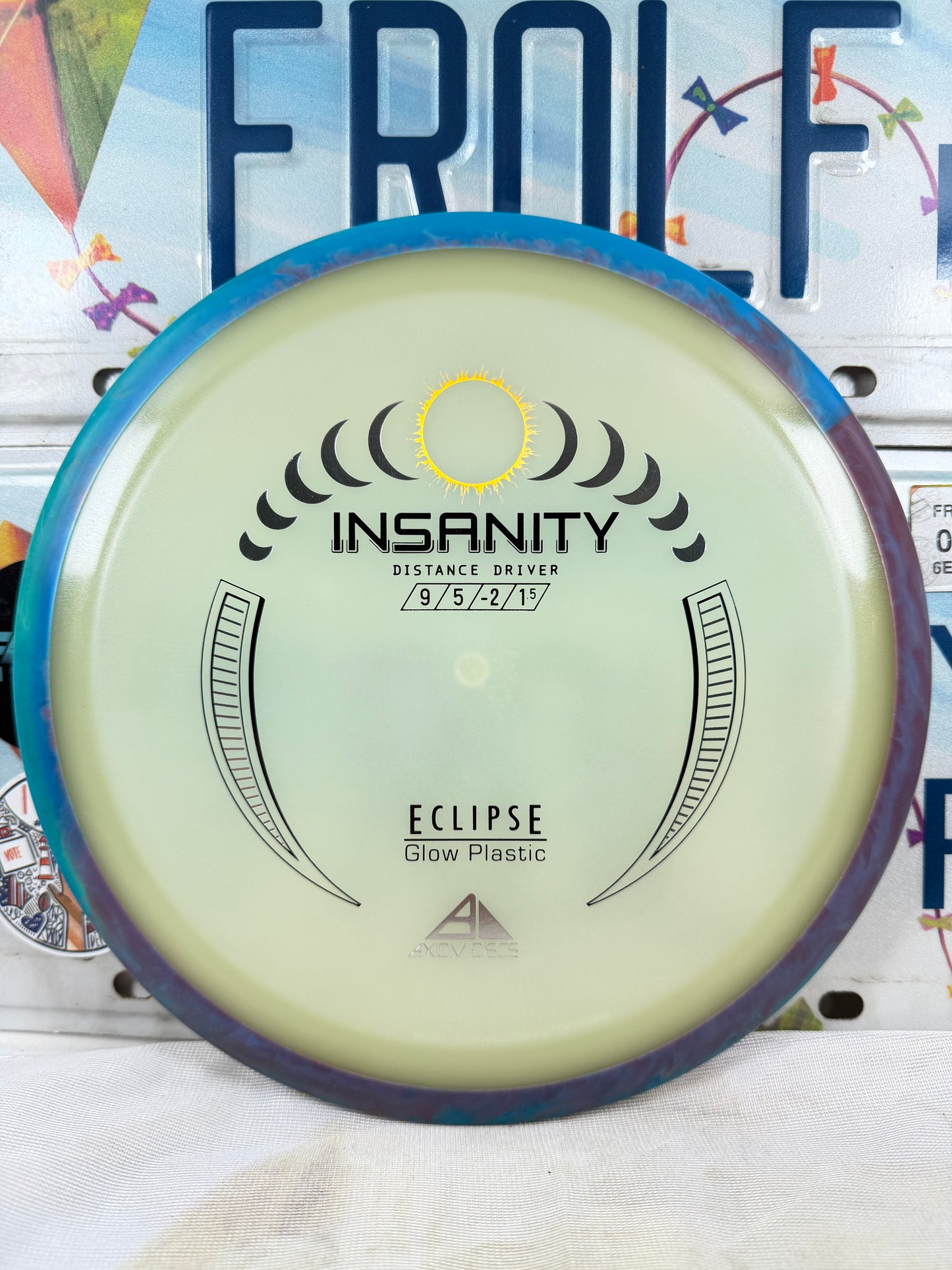 Axiom Insanity Eclipse Glow 171g Distance Driver