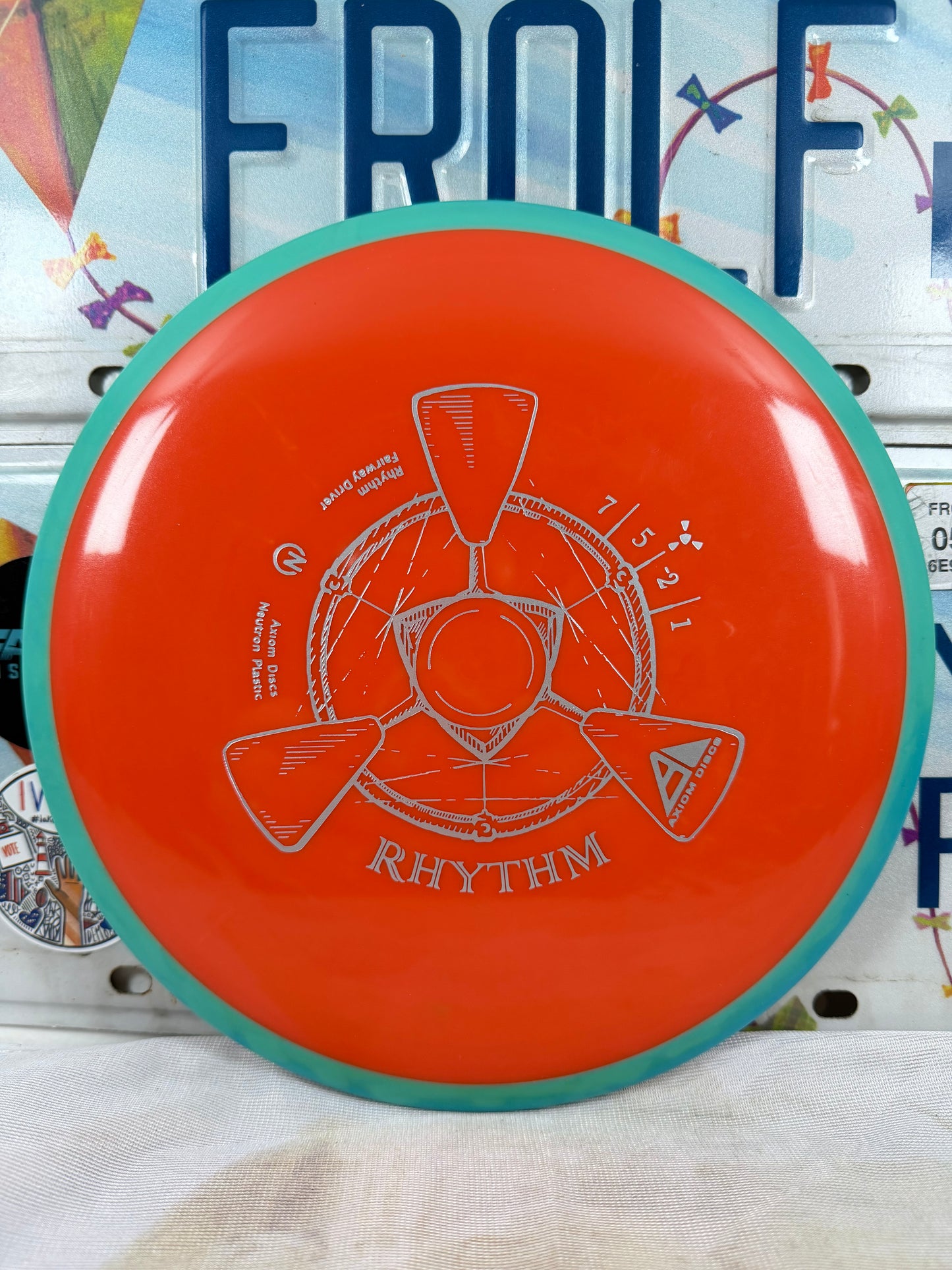 Axiom Rhythm Neutron Orange 166g Fairway Driver