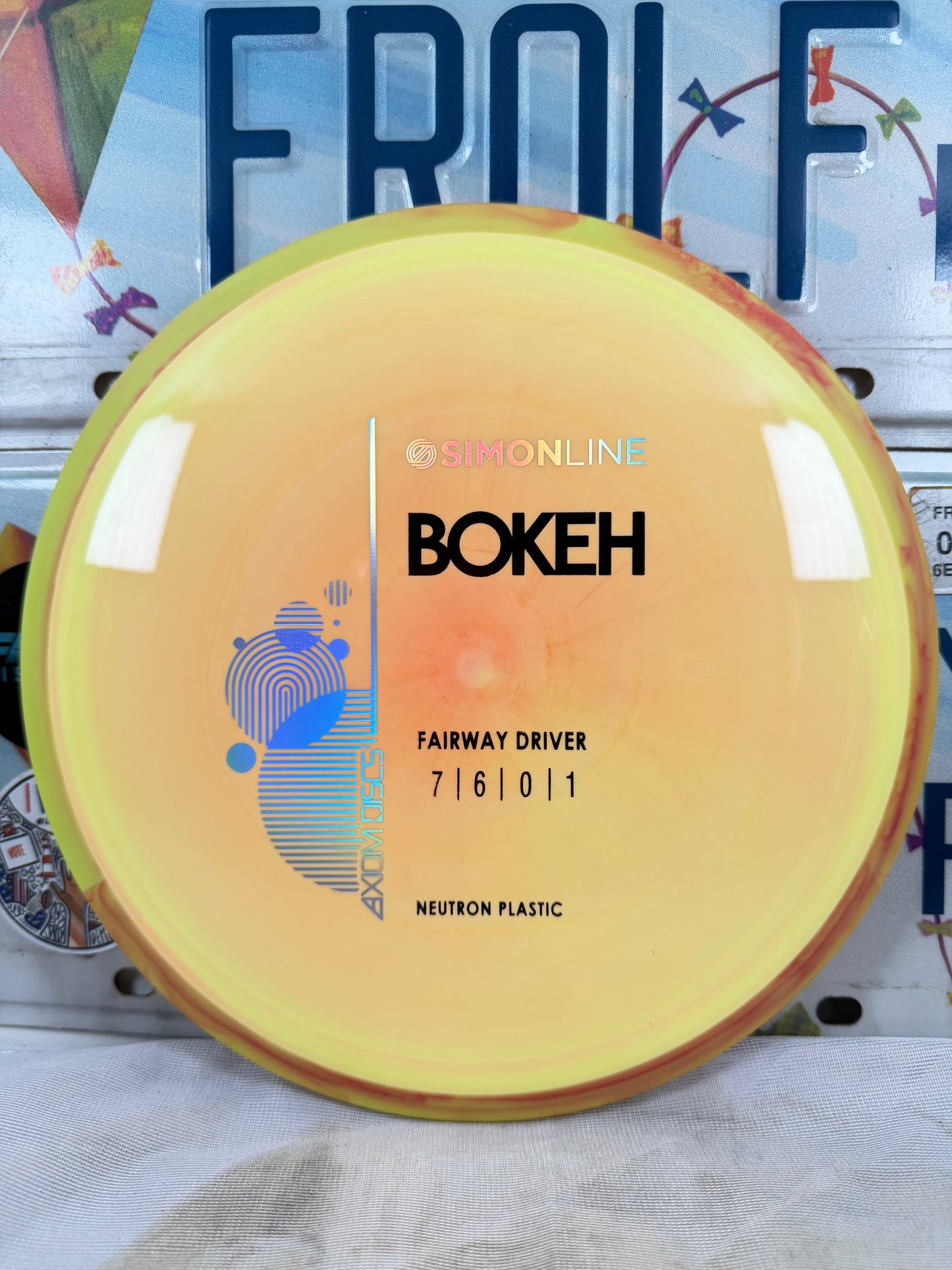 Axiom Bokeh Neutron Yellow 169g Fairway Driver