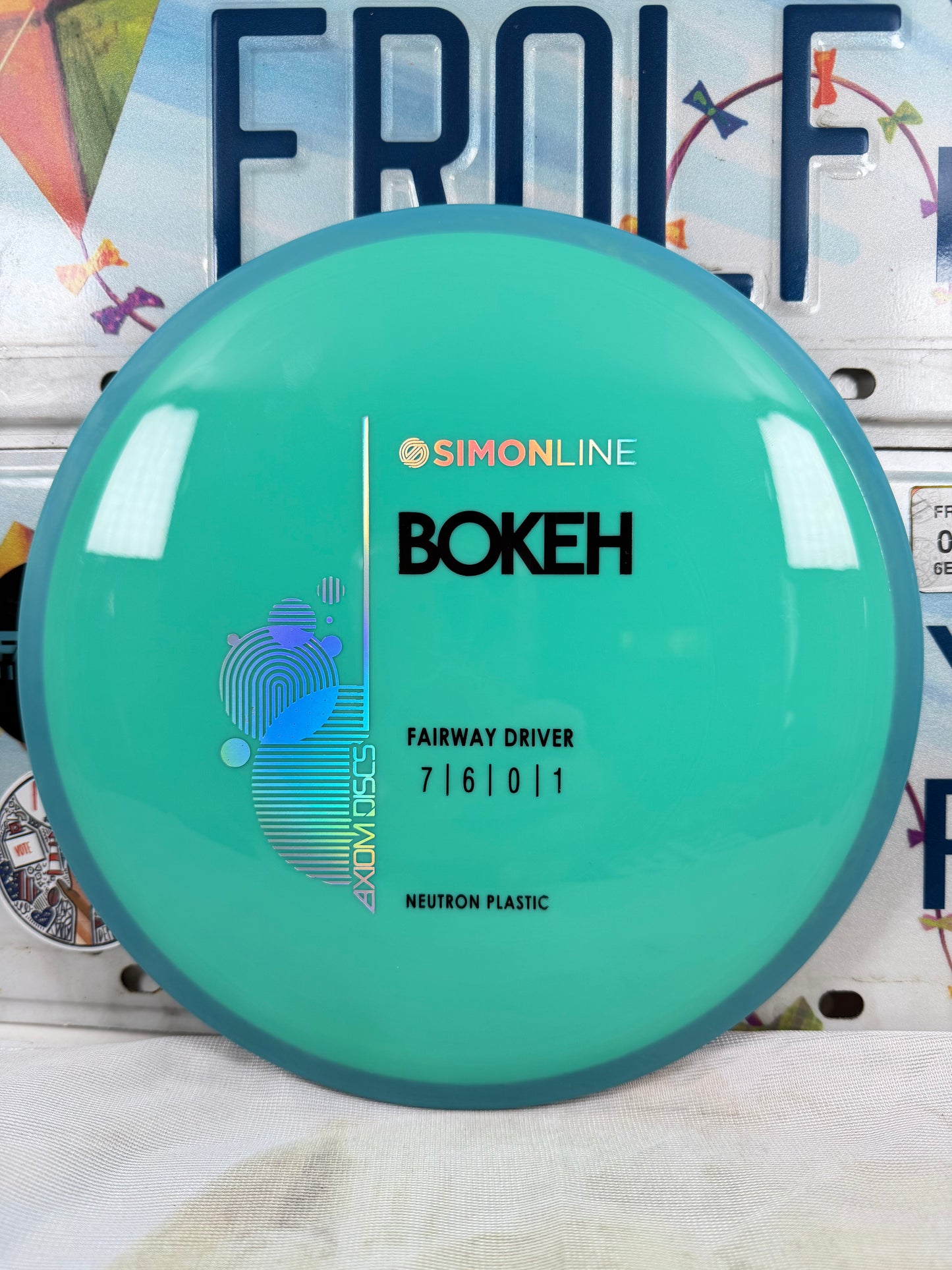 Axiom Bokeh Neutron Green 174g Fairway Driver