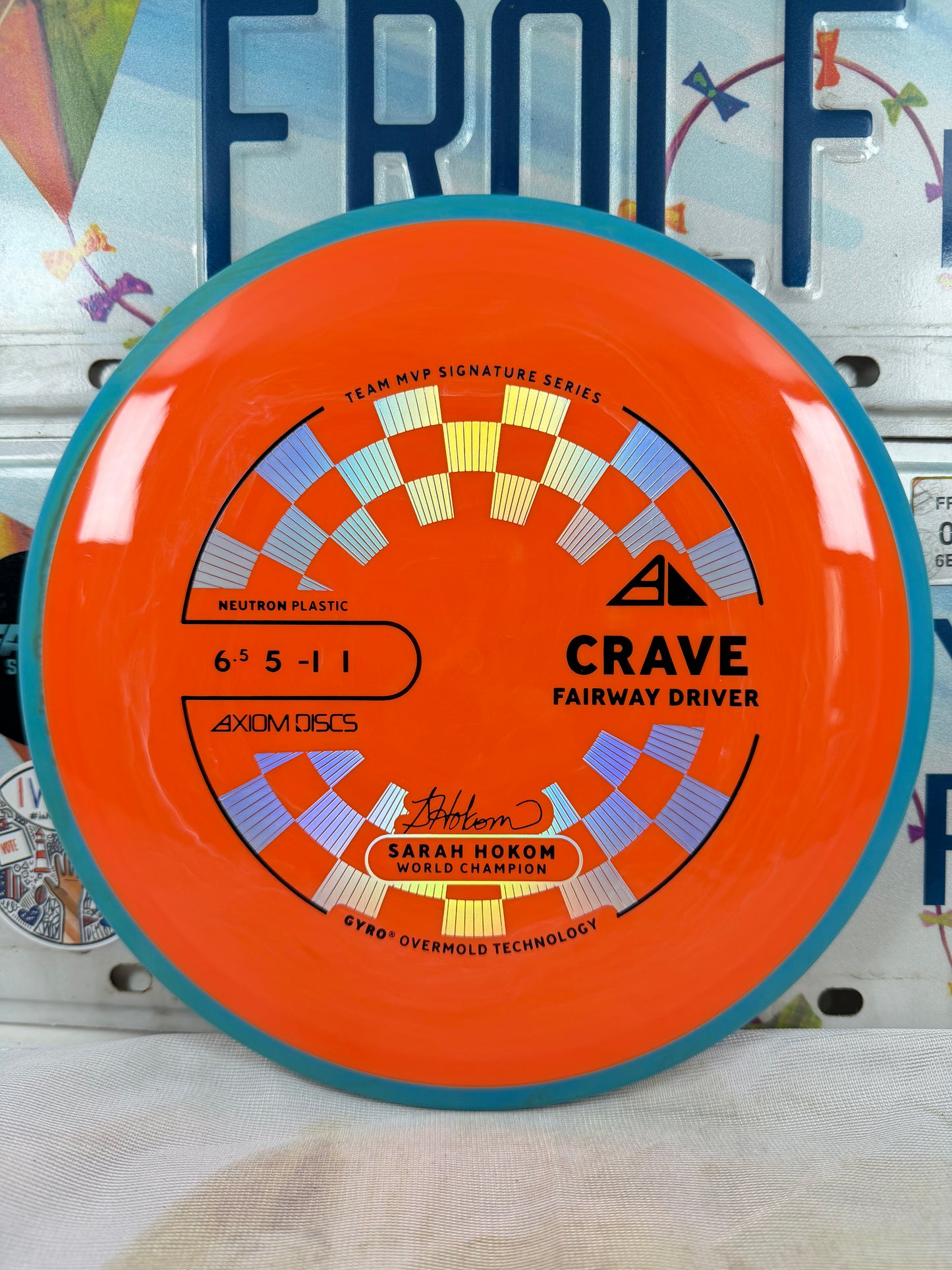 Axiom Crave Neutron Orange 168g Fairway Driver