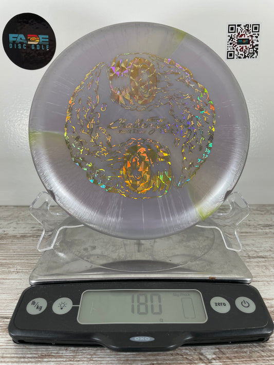 Discraft Challenger SS TI Swirl Silver-Green Swirl w/ Gold Shatter Foil 180g 2023 Ledgestone Open Putter