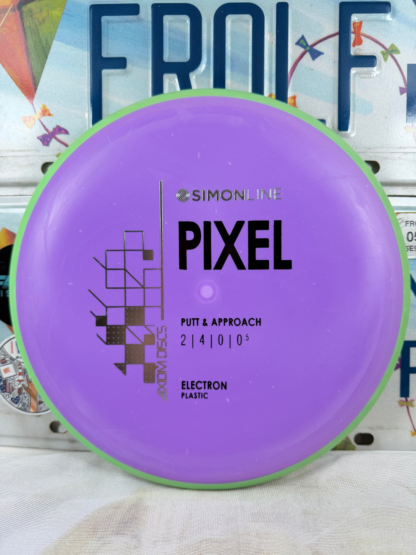 Axiom Pixel Electron Purple 173g Putter