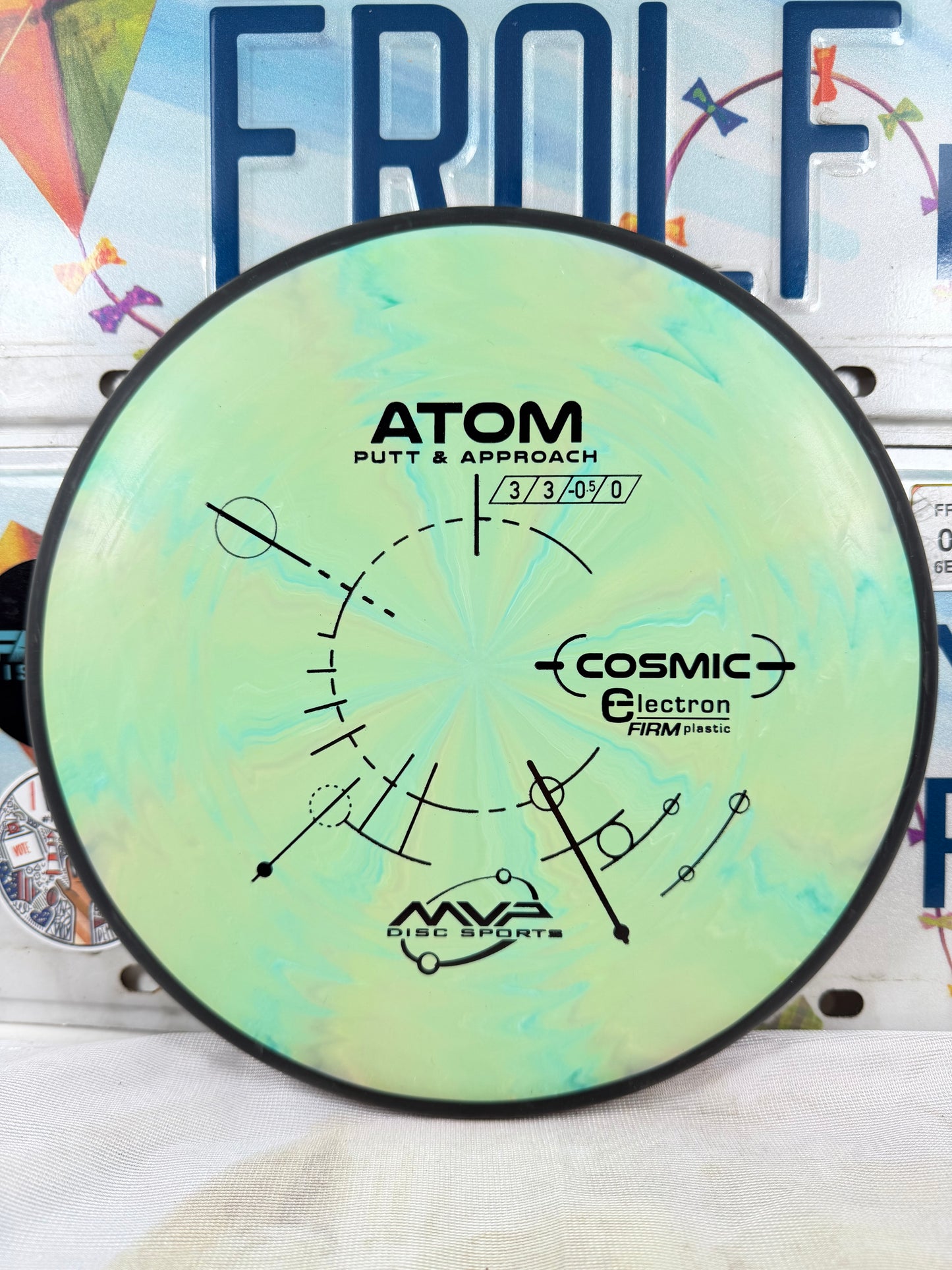 MVP Atom Cosmic Electron Firm Green 171g Putter