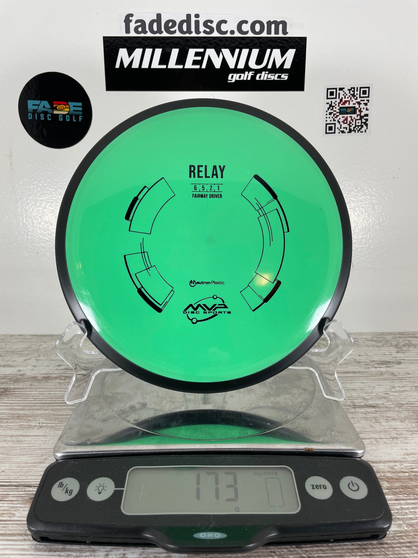 MVP Relay Neutron Green 173g Fairway Driver
