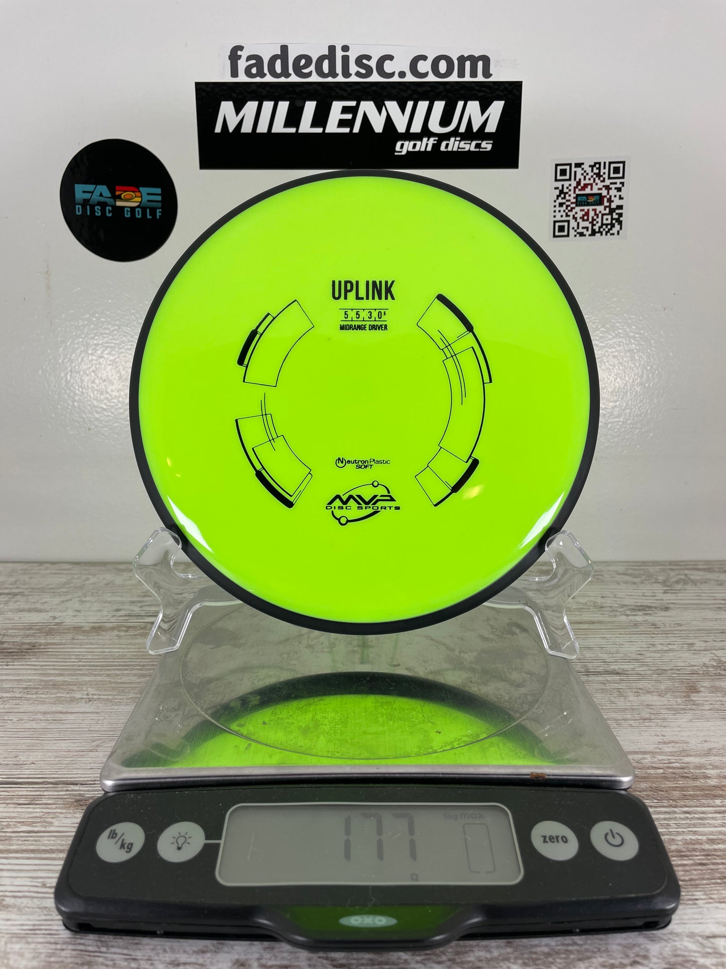 MVP Uplink Neutron Soft Green 177g Midrange