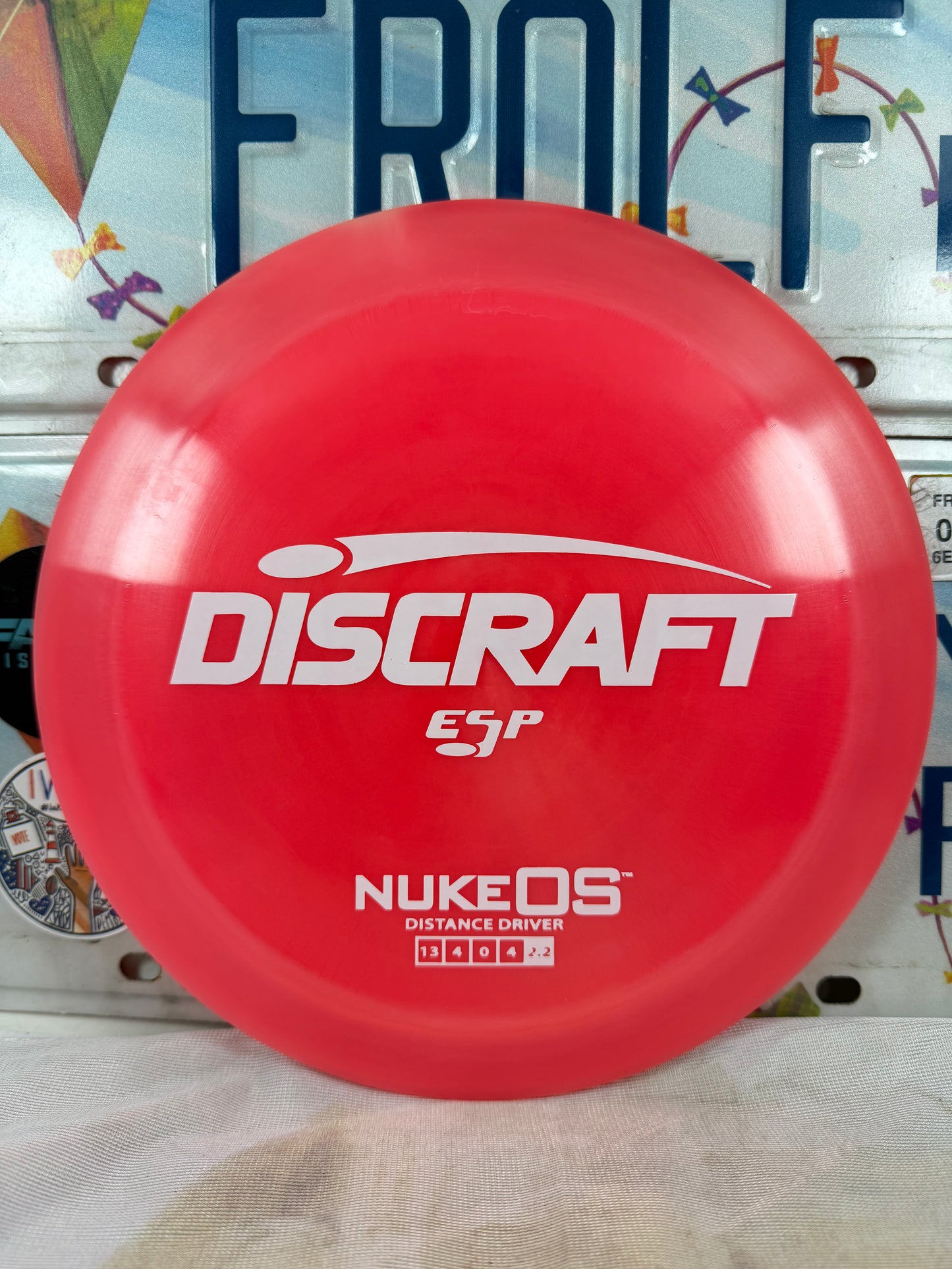 Discraft Nuke OS ESP Red 171g Distance Driver