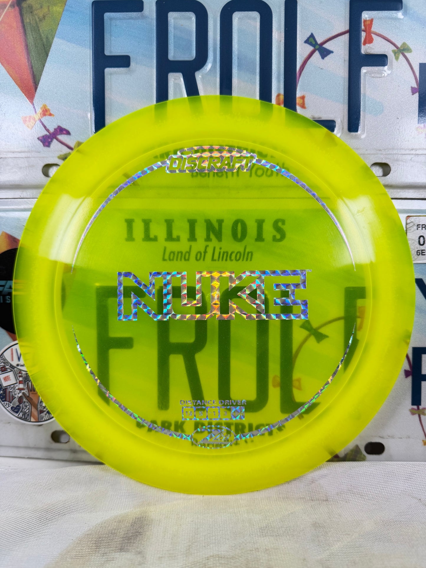 Discraft Nuke Z Lite Yellow 164g Distance Driver