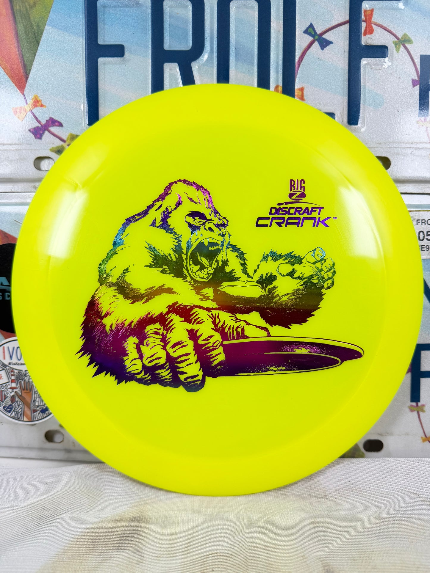 Discraft Crank Big Z Yellow 171g Distance Driver