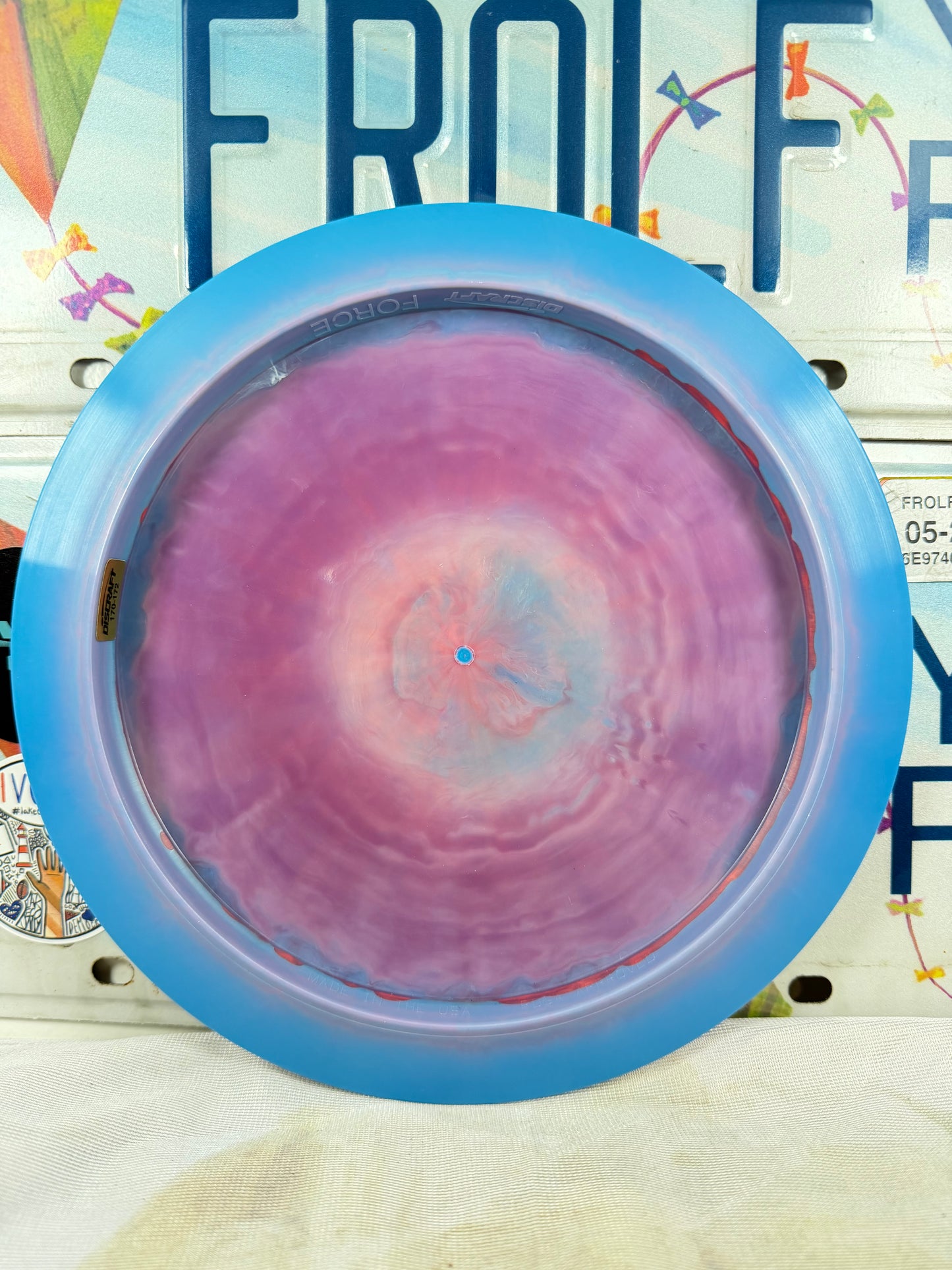 Discraft Force McBeth ESP Blue 171g Distance Driver